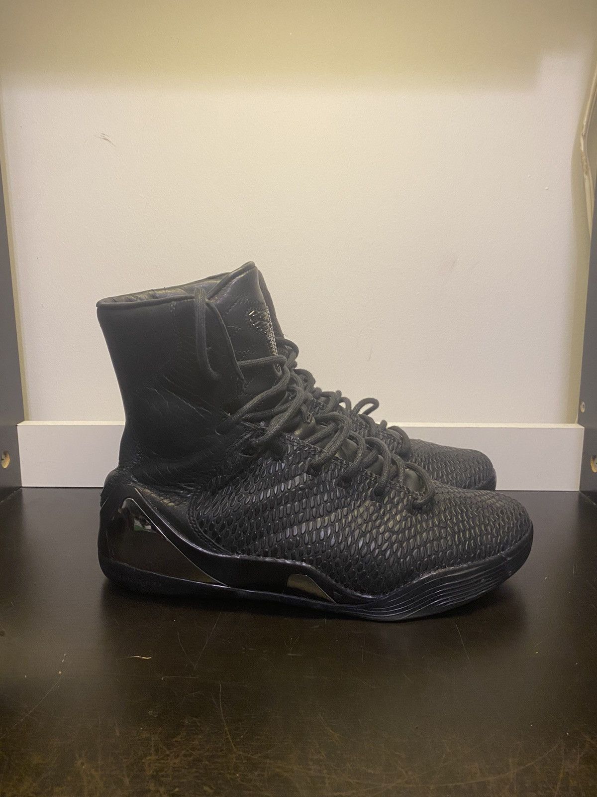 image of Nike Kobe 9 Ix High Krm Ext Black Mamba Men’S 9.5 716993-001 Shoes, Men's