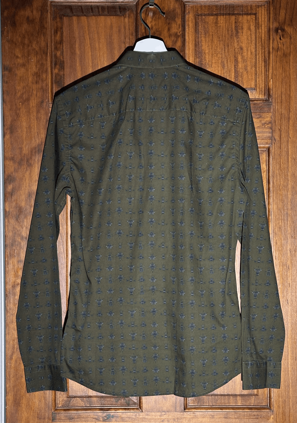 Givenchy GIVENCHY RICCARDO TISCI SHIRT SCARAB PRINT GREEN Size US S / EU 44-46 / 1 - 2 Thumbnail