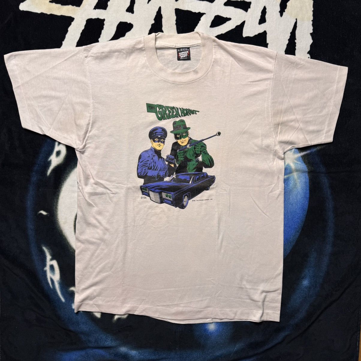 Vintage 90's Green Hornet Tee Size US XL / EU 56 / 4 - 1 Thumbnail