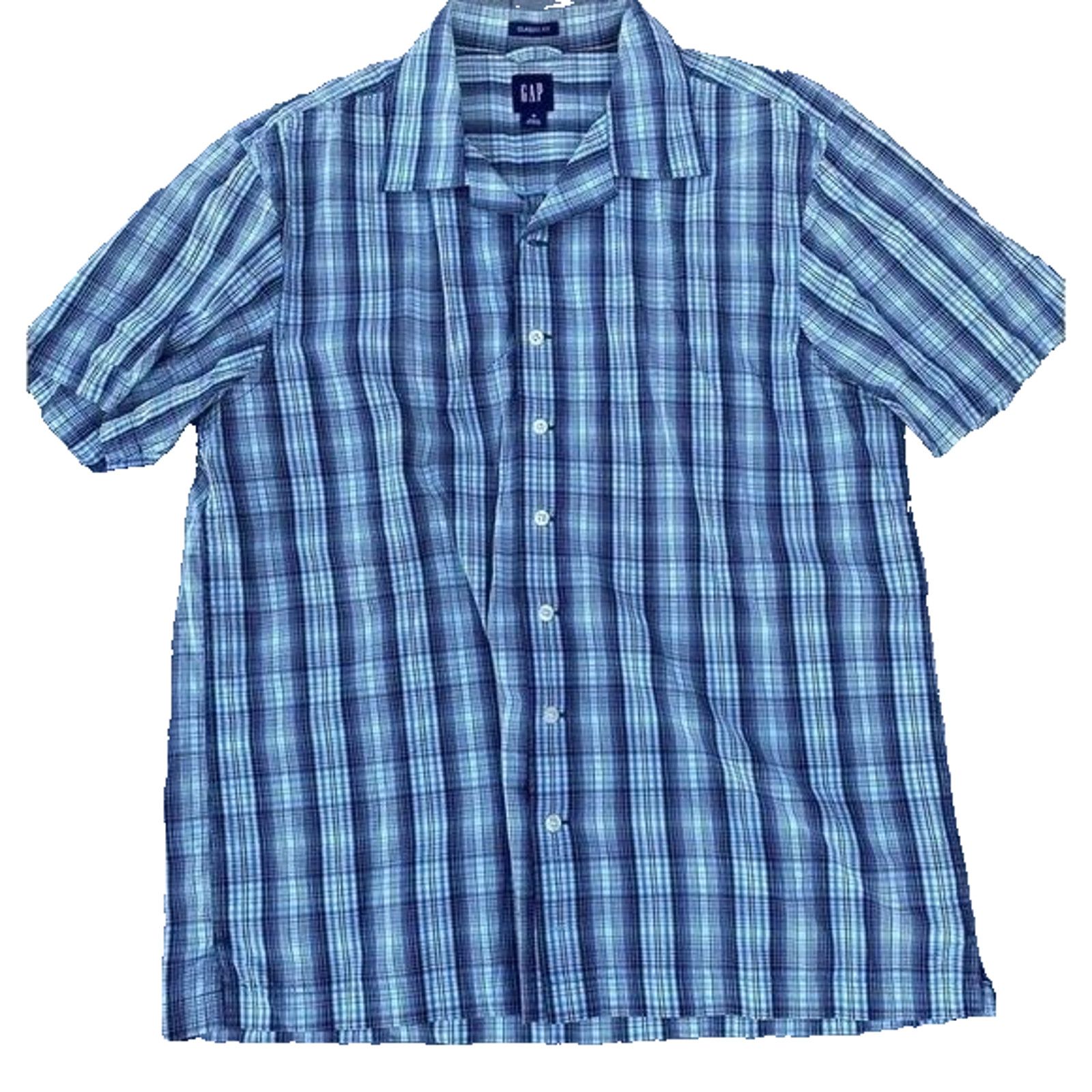 Gap Gap classic fits shirt for men 100% Cotton size M A000174 Size US M / EU 48-50 / 2 - 1 Thumbnail