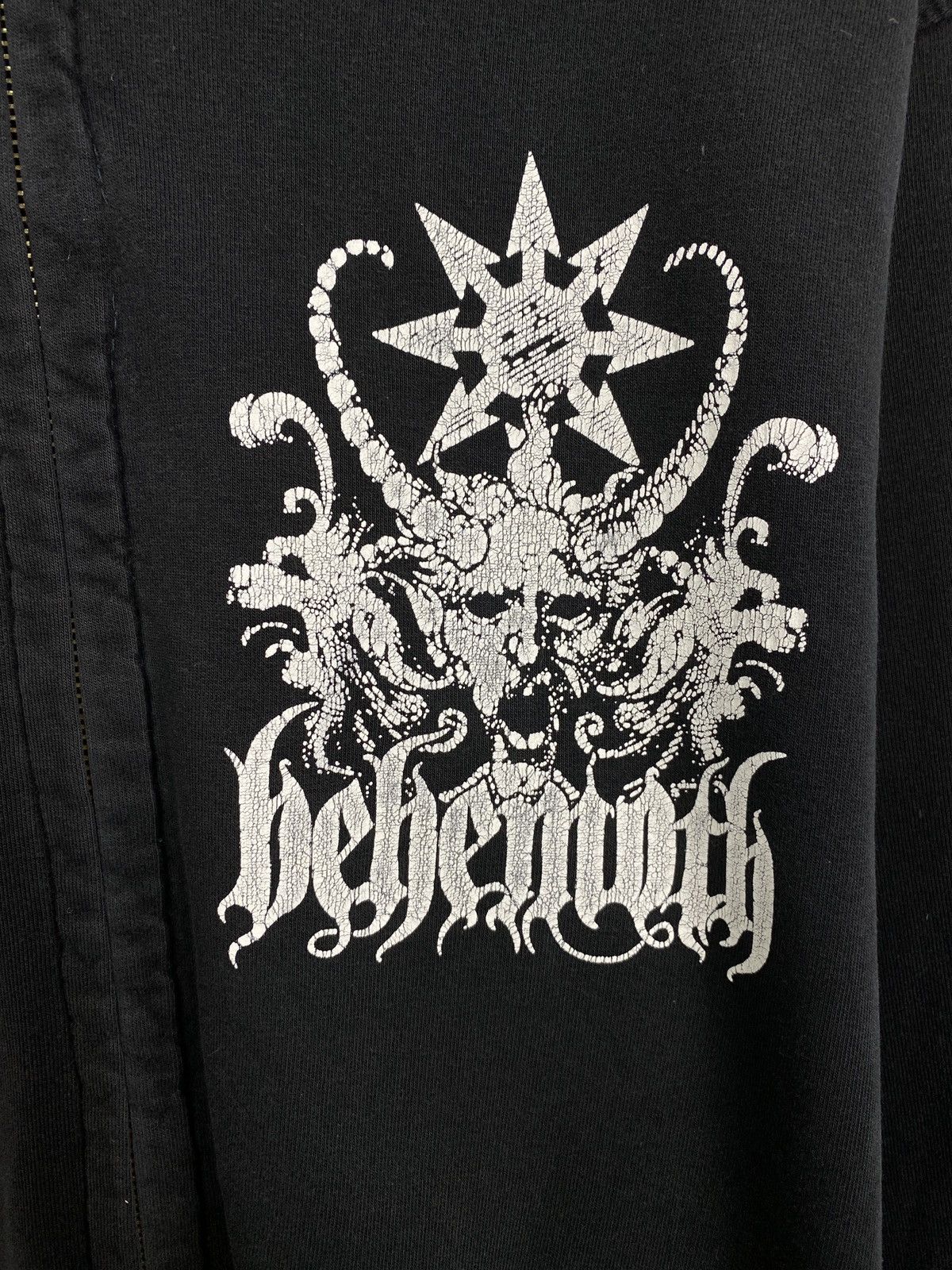 Band Tees Vintage Behemoth In Nomen Eius Baphomet Rock Hoodie Rare Y2K Size US L / EU 52-54 / 3 - 5 Thumbnail