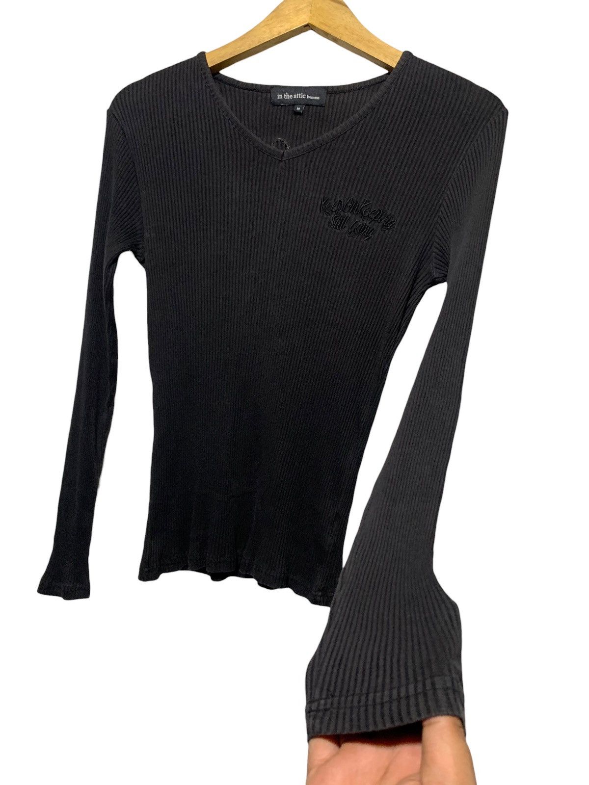 In The Attic In the attic gothic rock thermal longsleeve faded black Size US M / EU 48-50 / 2 - 4 Thumbnail