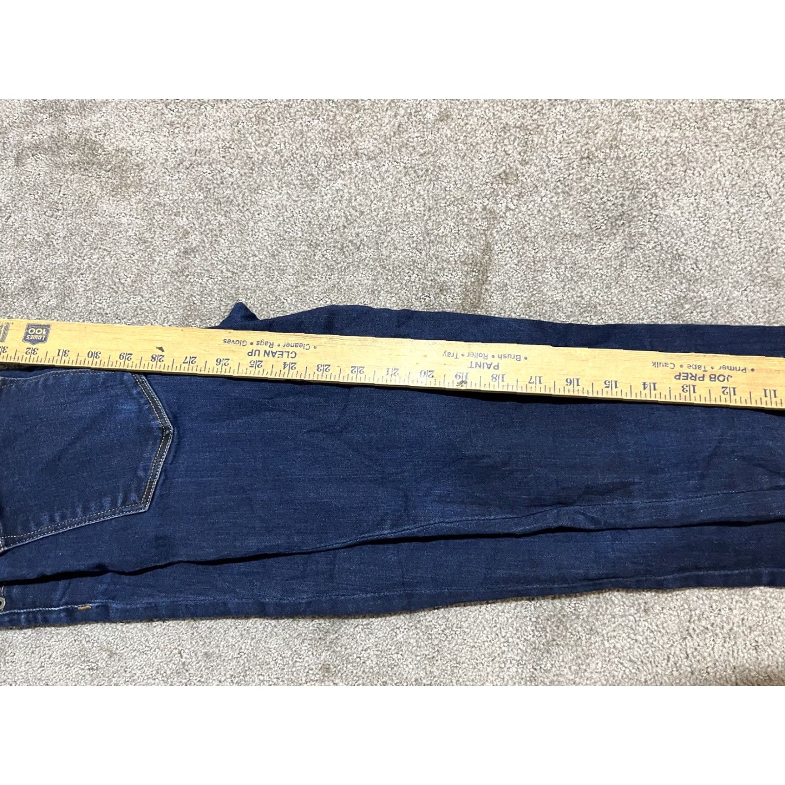 J.Crew VINTAGE J.CREW Women's Skinny Jeans 9" High-Rise Rinse Wash Size 26 Blue- Denim Pants, Elegant Fit Size 26" / US 2 / IT 38 - 7 Thumbnail