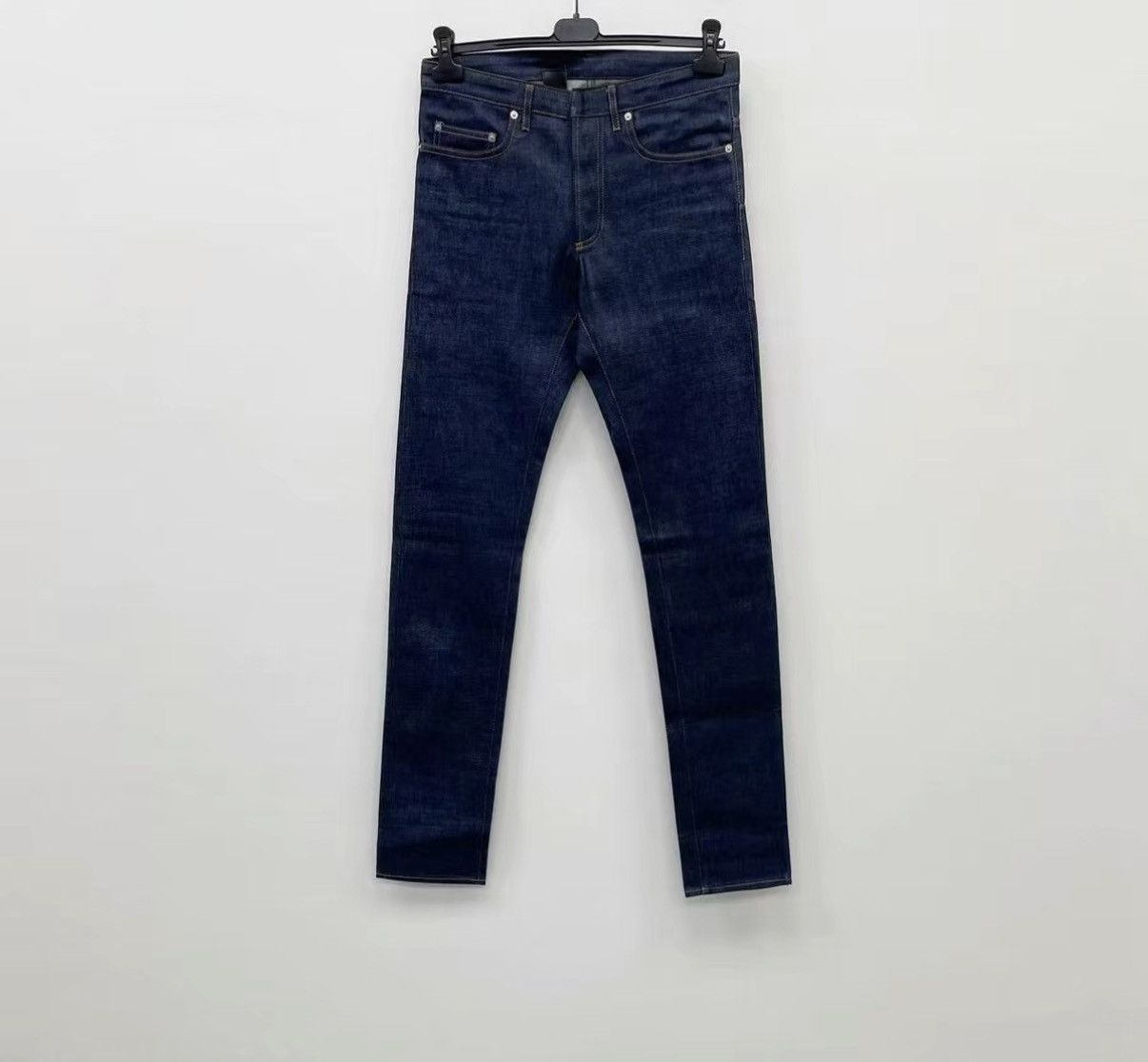 Dior Dior 100% Cotton Jeans with Leather Accents J30 Size US 28 / EU 44 - 1 Thumbnail