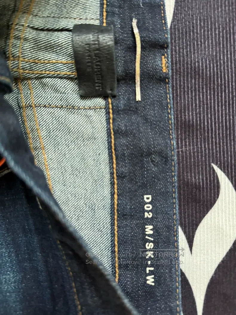 Saint Laurent Paris #REF! Size US 30 / EU 46 - 3 Thumbnail
