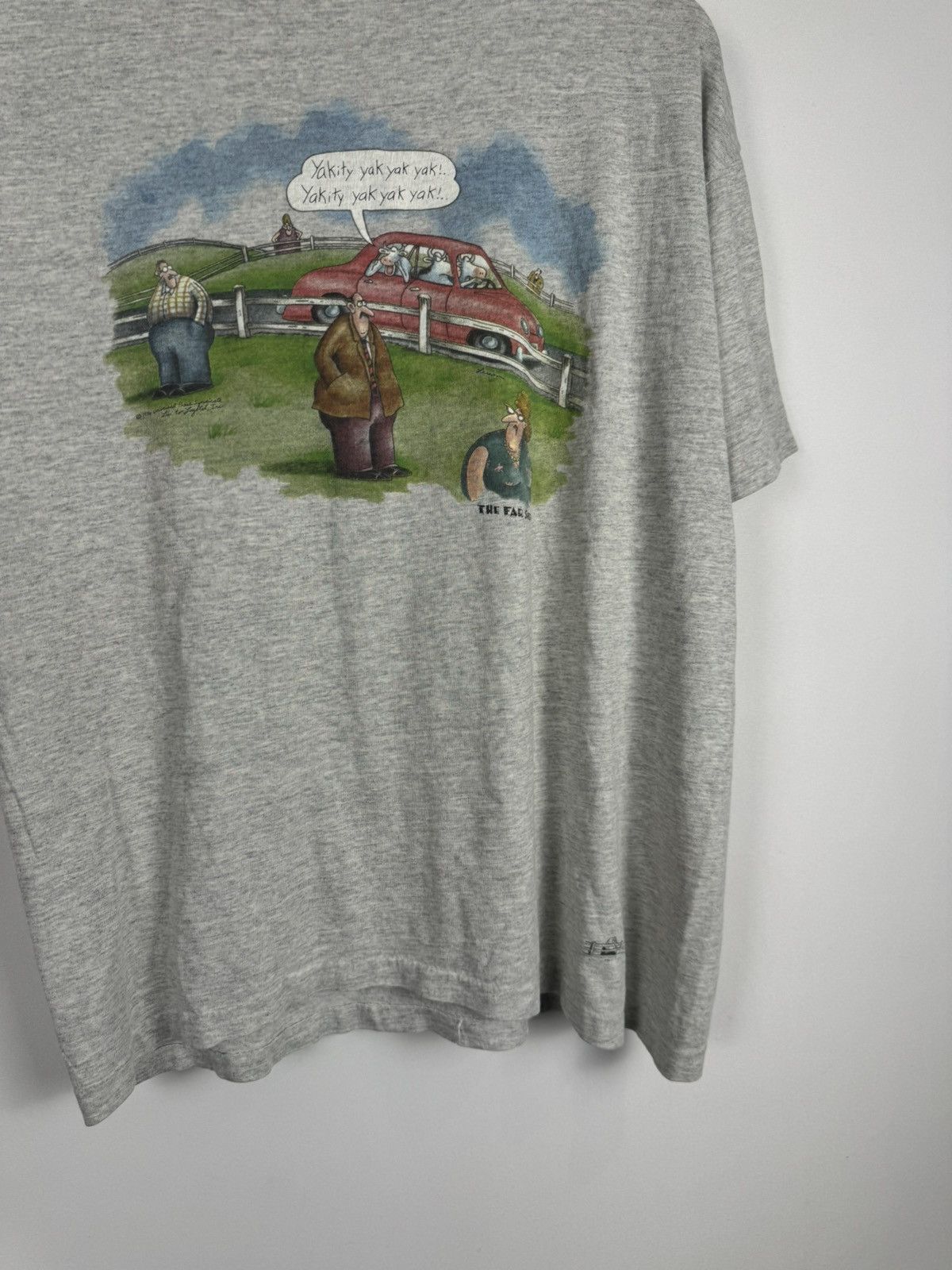 Vintage Vintage 1980s The Far Side Cartoon Tee Size US XL / EU 56 / 4 - 5 Thumbnail
