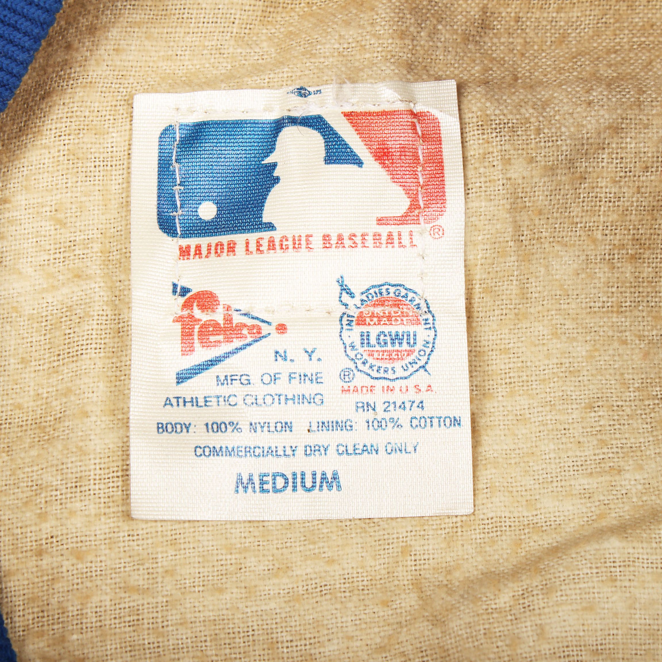 MLB × Vintage New York Mets satin bomber jacket 80s 90s MLB Size US M / EU 48-50 / 2 - 4 Thumbnail