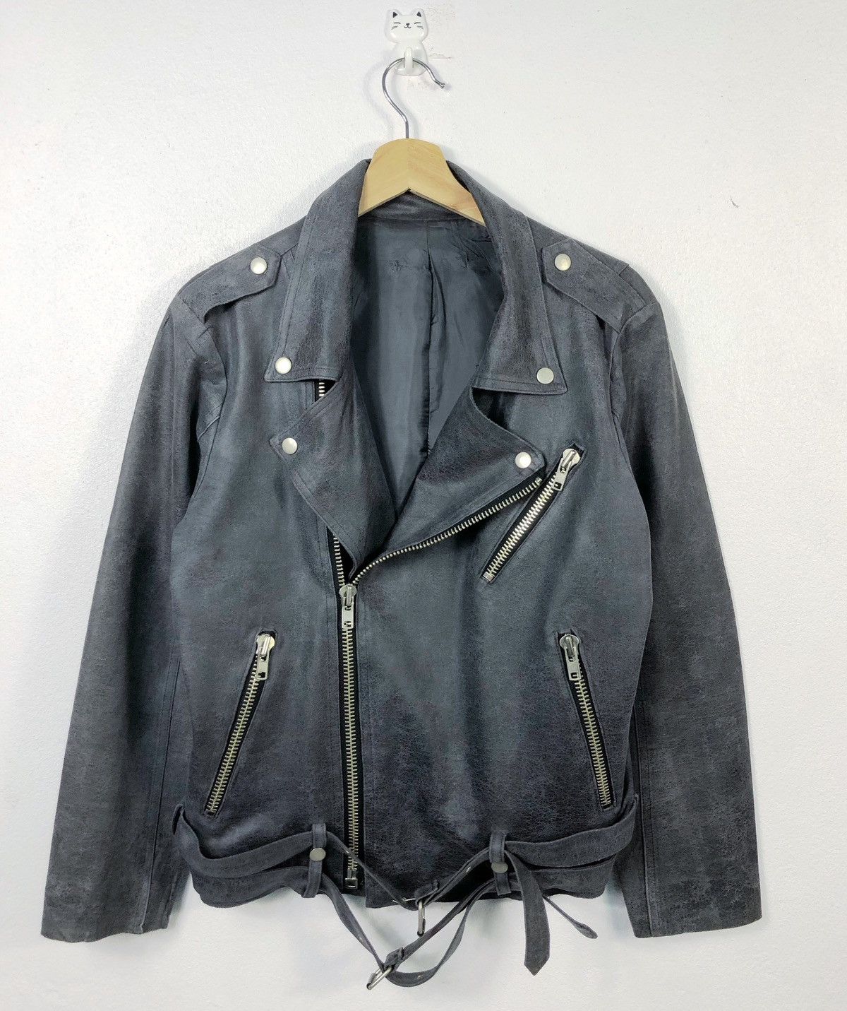 Seditionaries Rare Suede Rider Bondage Asymmetrical Jacket Size US M / EU 48-50 / 2 - 1 Thumbnail
