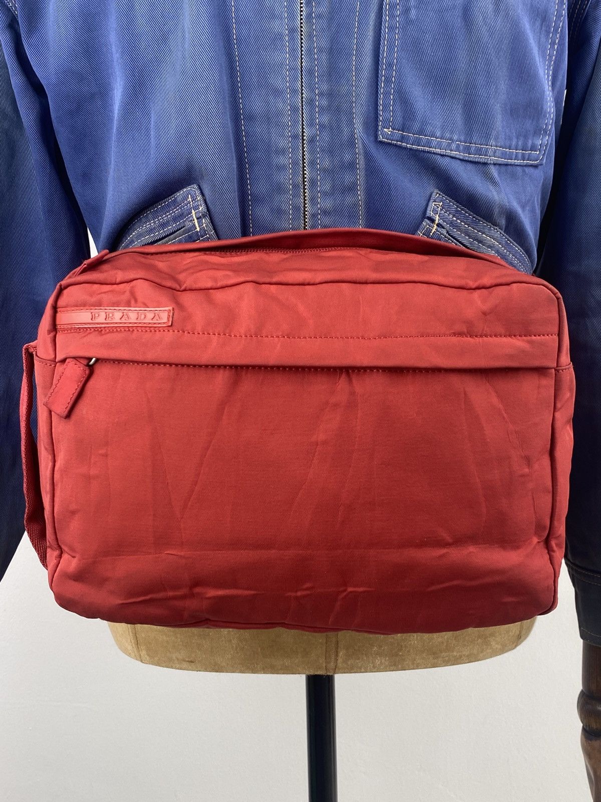 Prada 2000’s Prada Tessuto Belt Bag Nylon Cloth Size ONE SIZE - 11 Thumbnail