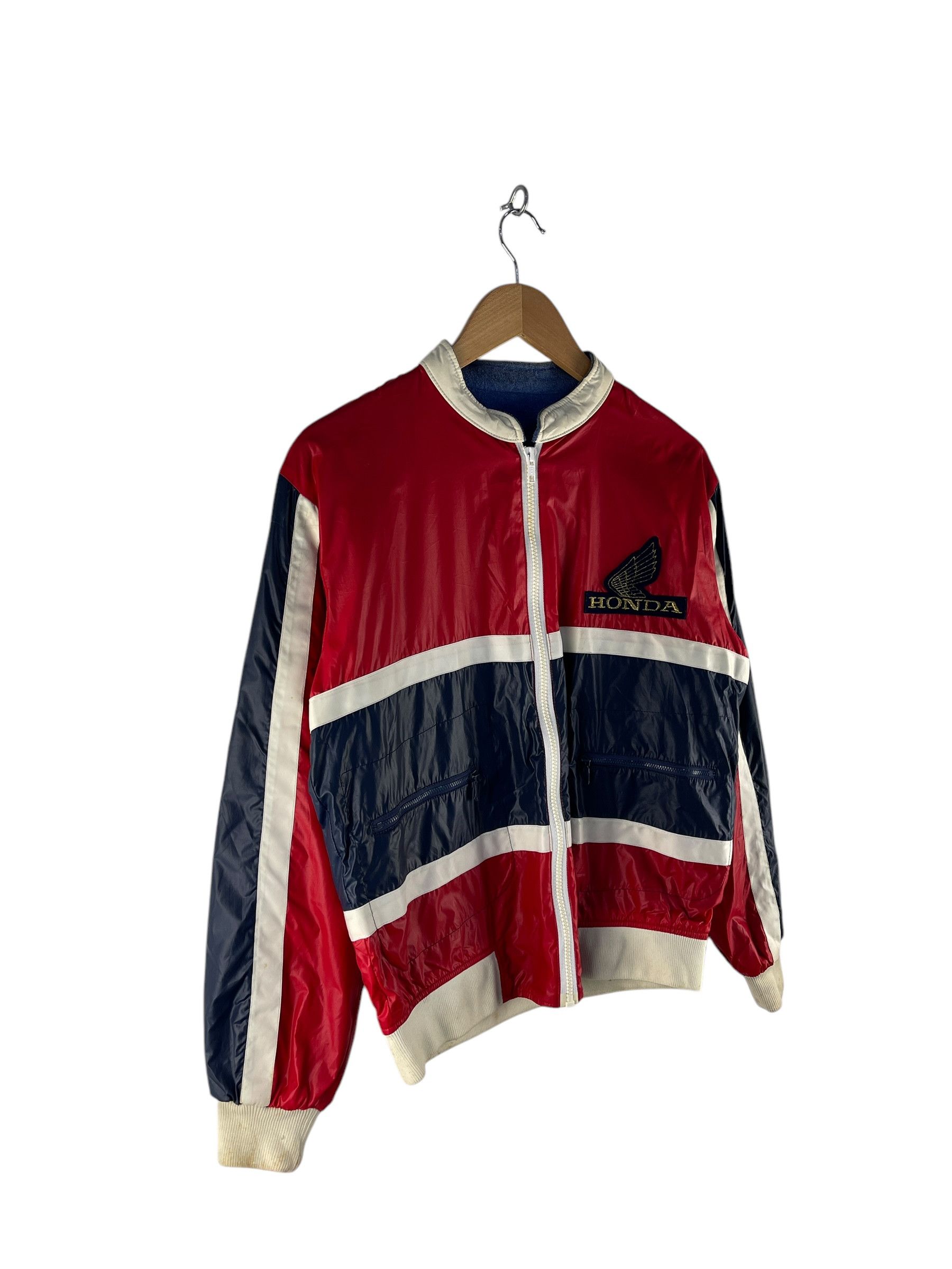 Honda Vintage Honda Motorsports HRC Racing Team Windbreaker Jacket Size US S / EU 44-46 / 1 - 4 Thumbnail