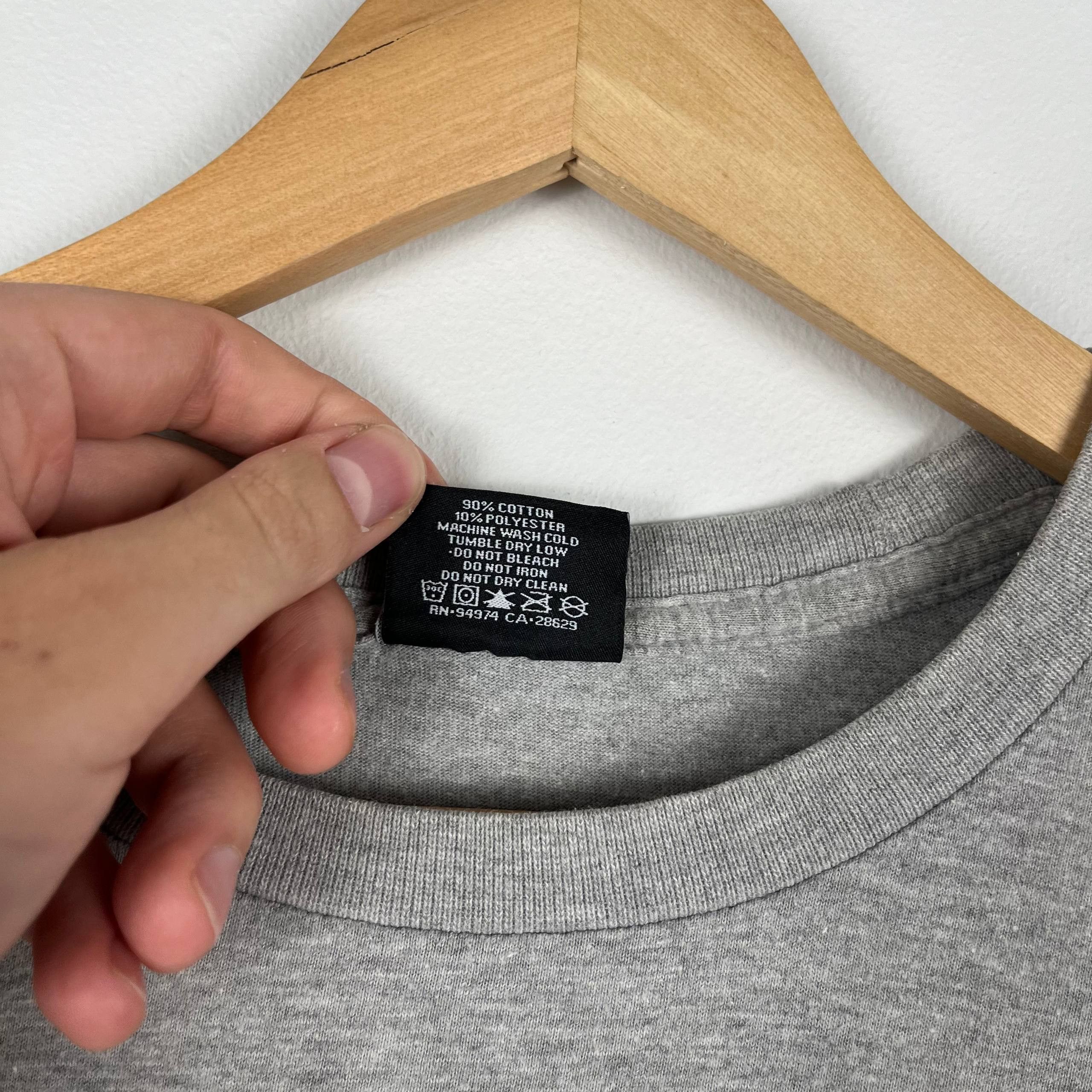Stussy Stussy 8 Ball Yin Yang Vintage T-Shirt Big Logo Gray Size US S / EU 44-46 / 1 - 9 Thumbnail