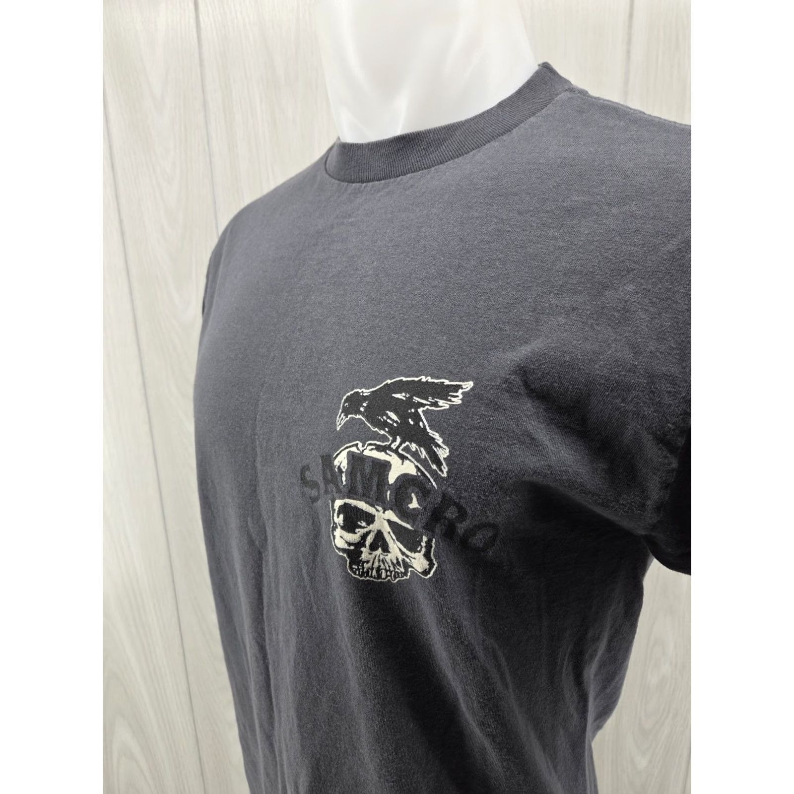 Vintage Sons of Anarchy Long Sleeve T-Shirt Gray Size Medium Men Crew Neck logo Size US M / EU 48-50 / 2 - 5 Thumbnail