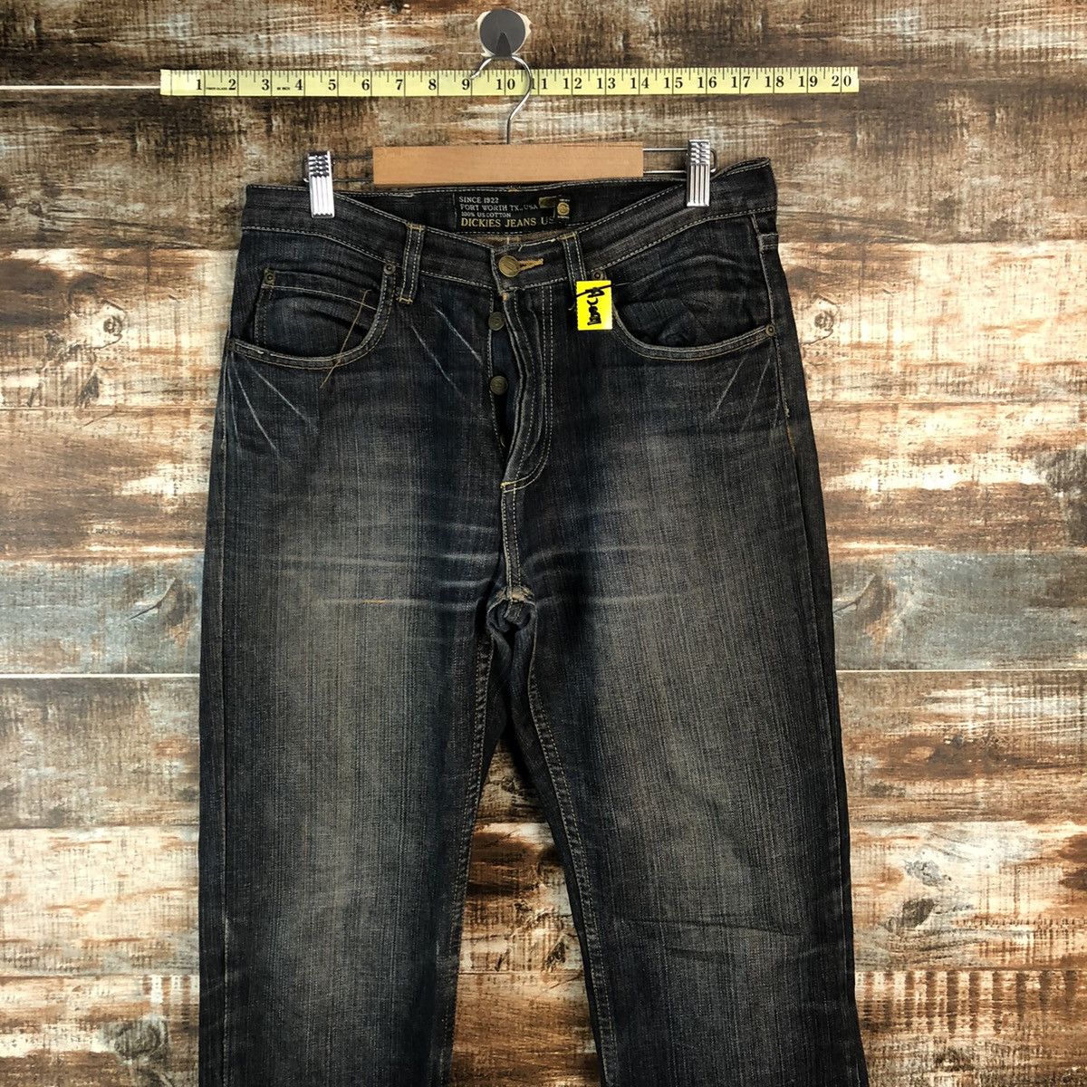 Dickies Dickies vintage Black Denim Pants #A2091 Size US 31 - 5 Thumbnail