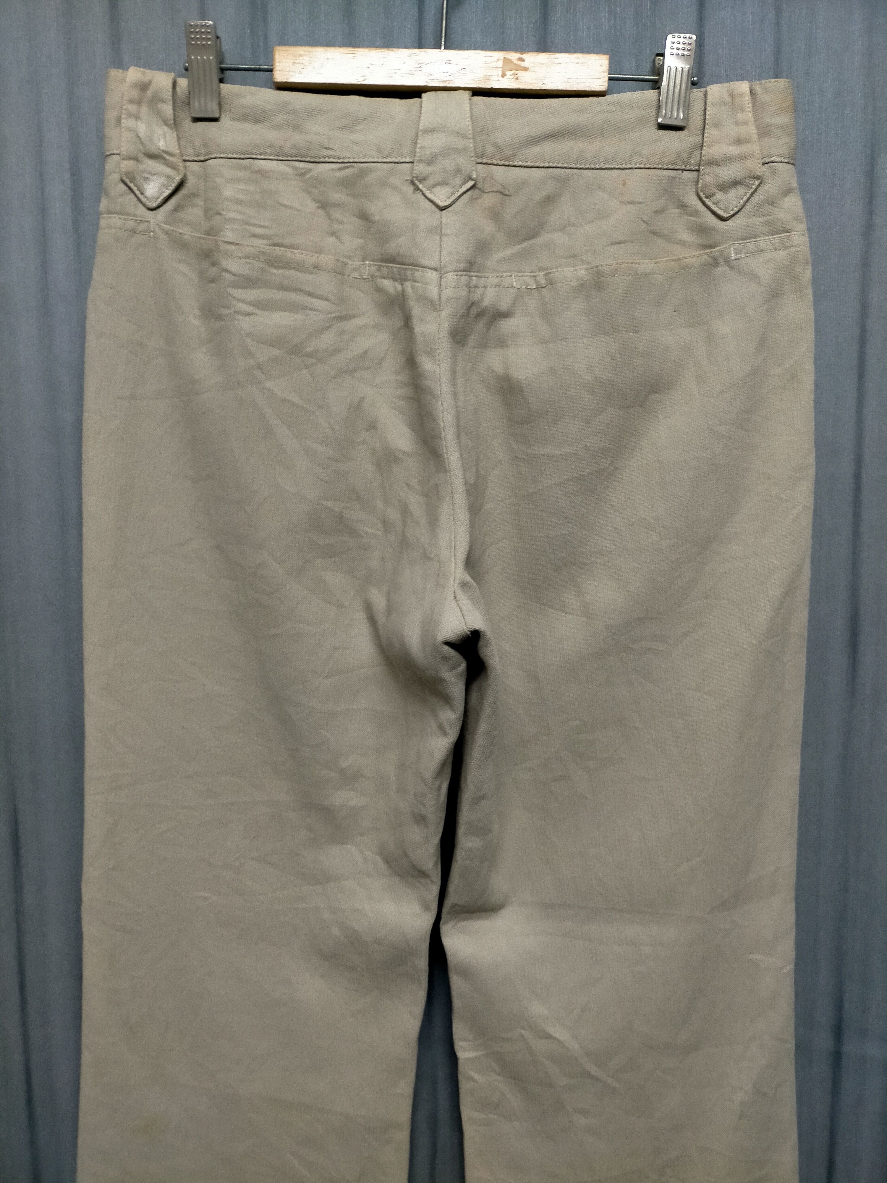 Maison Margiela Vintage Maison Margiela Beige Regular Pants Size US 30 / EU 46 - 11 Thumbnail