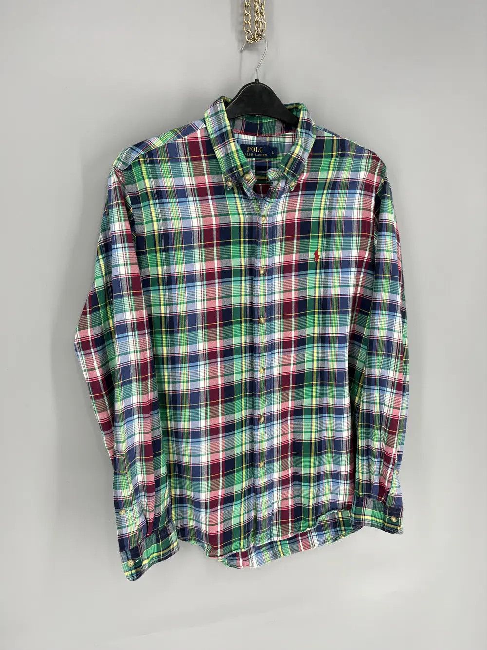 Flannel Vintage Y2K Flannel Shirt Travis Scott Style Size US L / EU 52-54 / 3 - 2 Thumbnail