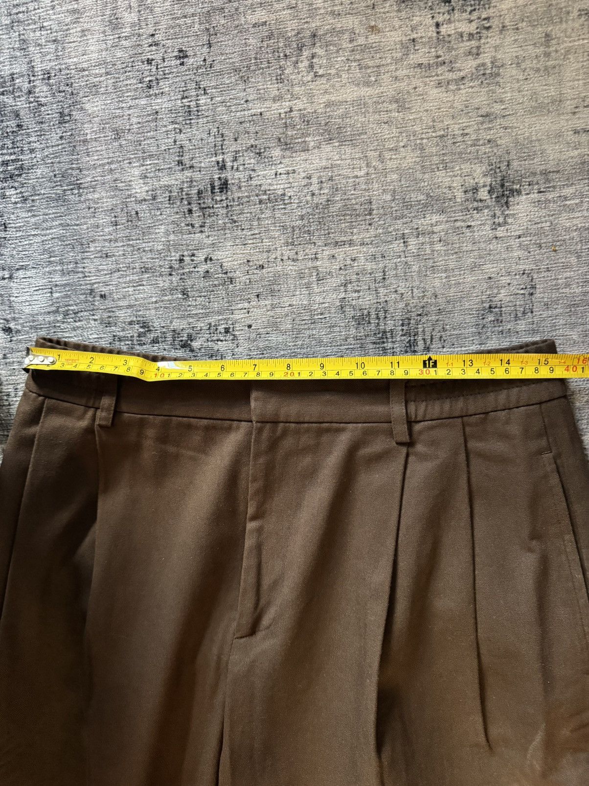 LE17SEPTEMBRE LE17SEPTEMBRE Brown Pleated Trouser Size 48 / 32 Waist Size US 32 / EU 48 - 6 Thumbnail