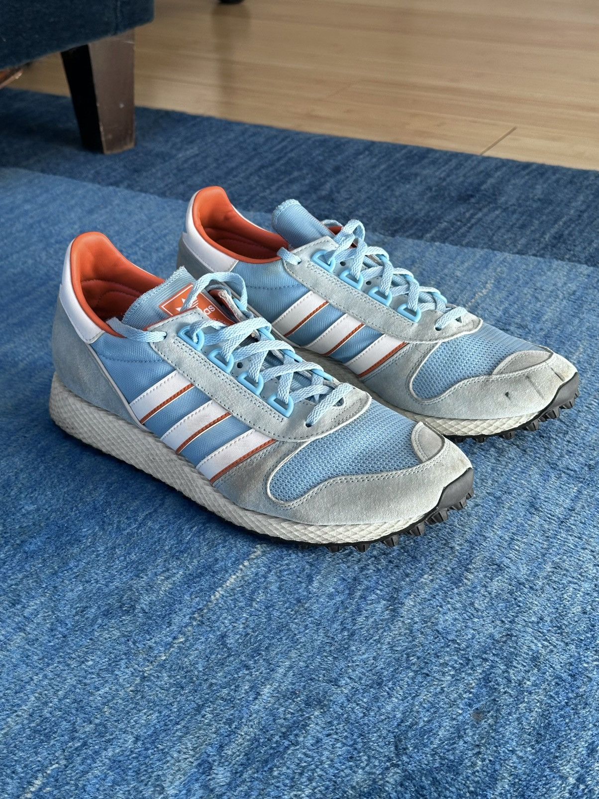Adidas Robert Brooks x Silverbirch SPZL Sneakers Size US 12 / EU 45 - 4 Thumbnail