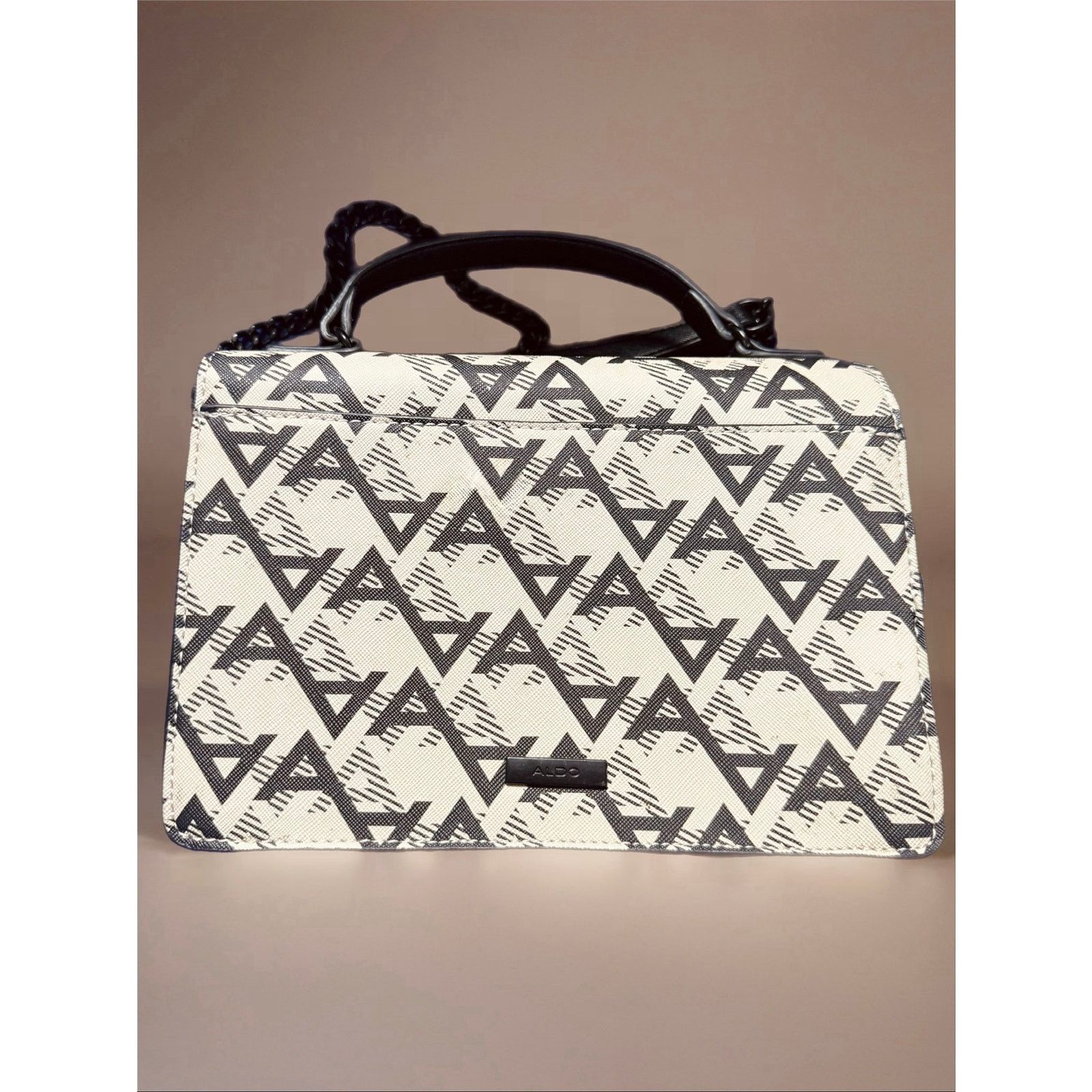 Aldo ALDO DOTROPP Geometric Crossbody Handbag Attached Zip Purse Size ONE SIZE - 6 Thumbnail