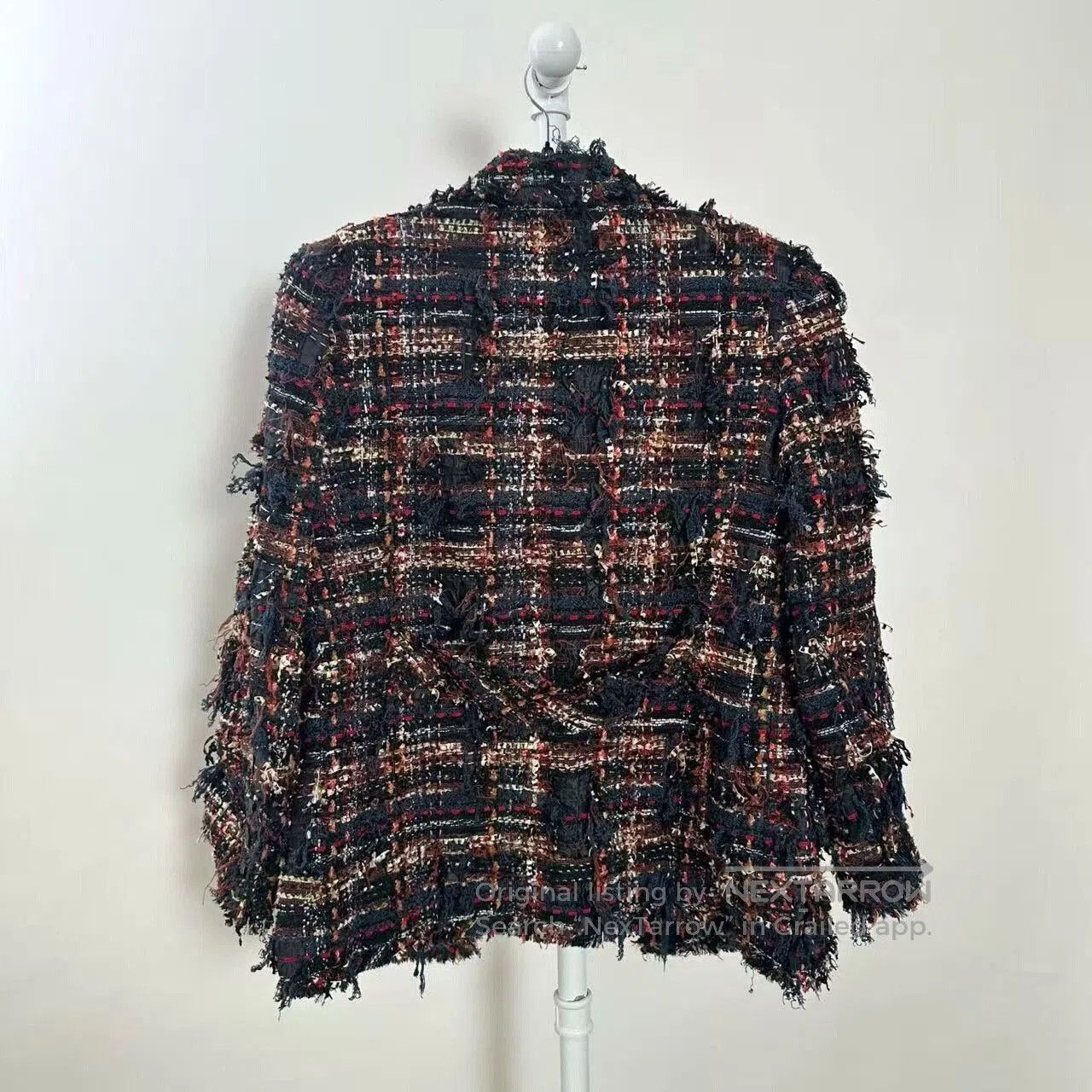 Chanel Chanel 23P Mosaic Tweed Short Jacket. Size S / US 4 / IT 40 - 2 Thumbnail