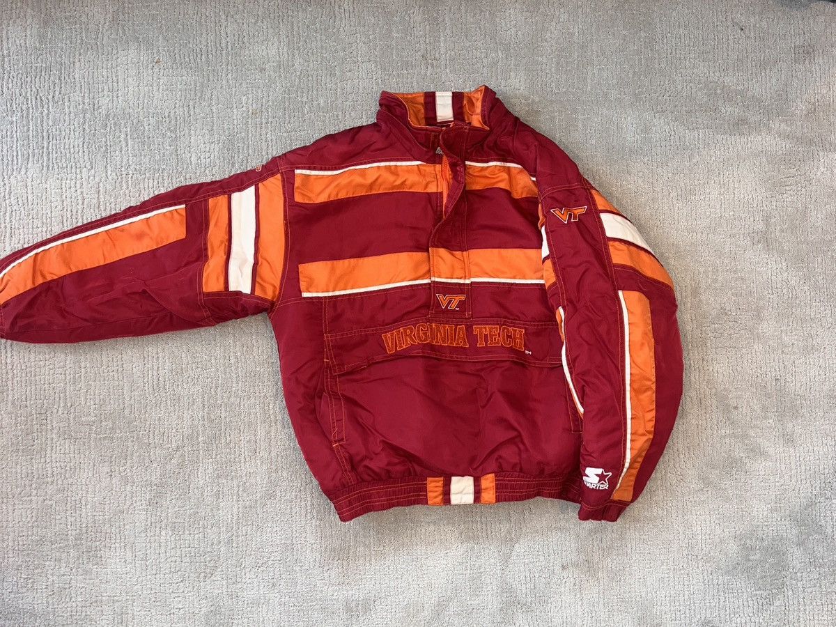 Starter × Vintage Vintage Virginia Tech Starter Jacket Medium Size US M / EU 48-50 / 2 - 1 Thumbnail