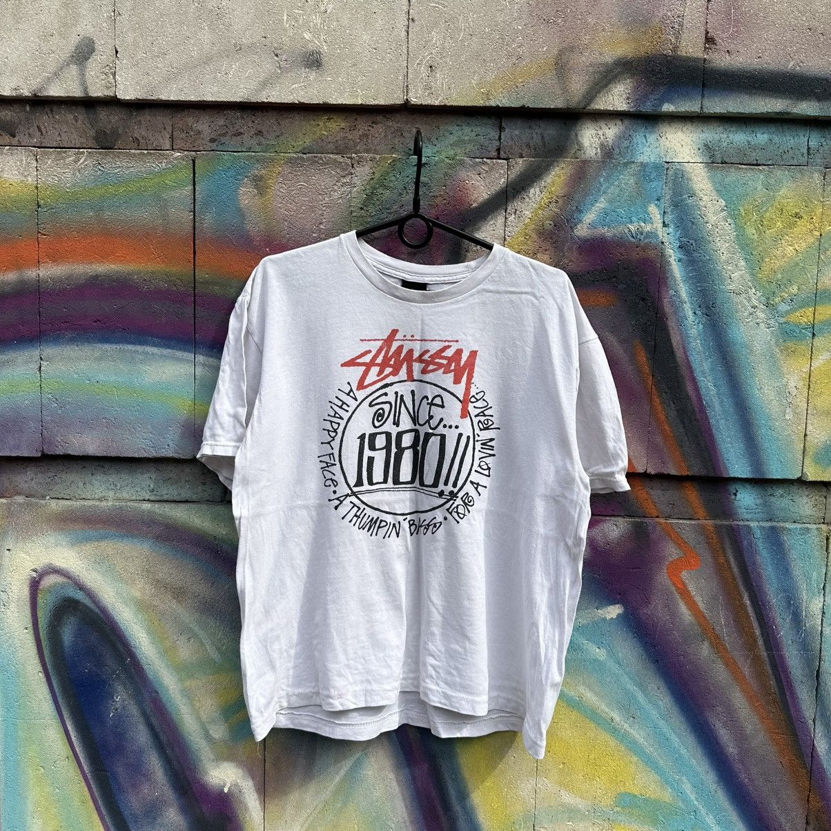 Stussy × Vintage Vintage 00’s Stussy Made in USA Tee Size US M / EU 48-50 / 2 - 1 Thumbnail