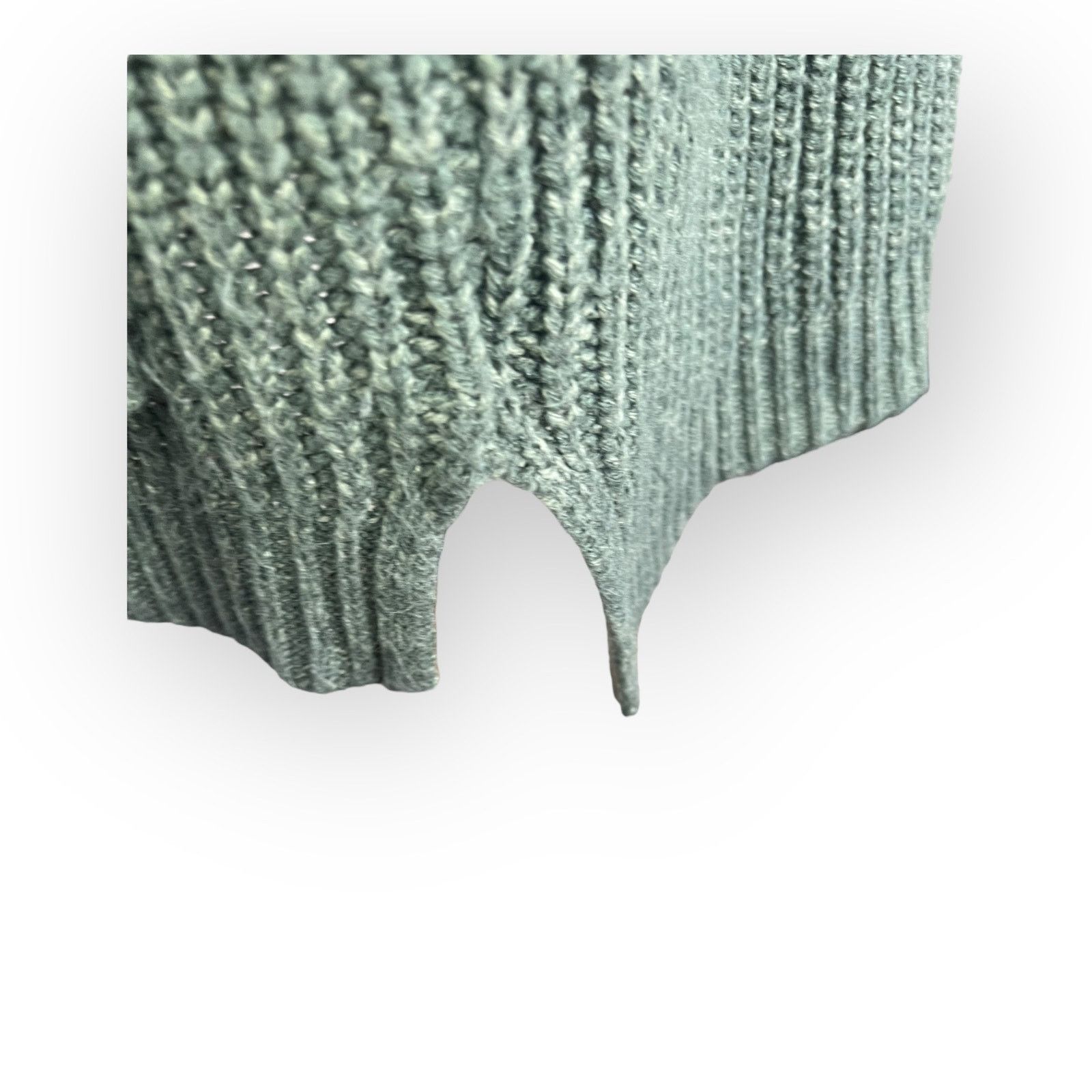 Target Basics A New Day Olive Green Cable Knit Oversize Sweater Size L / US 10 / IT 46 - 5 Thumbnail