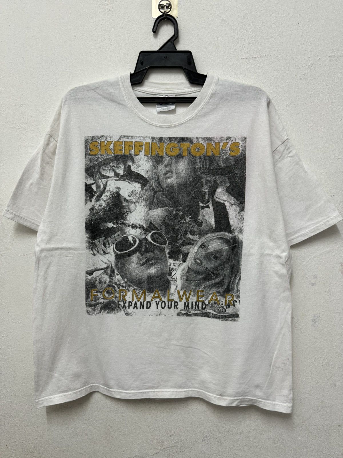Vintage Vintage 90’s Skeffington’s Tee Size US L / EU 52-54 / 3 - 1 Thumbnail