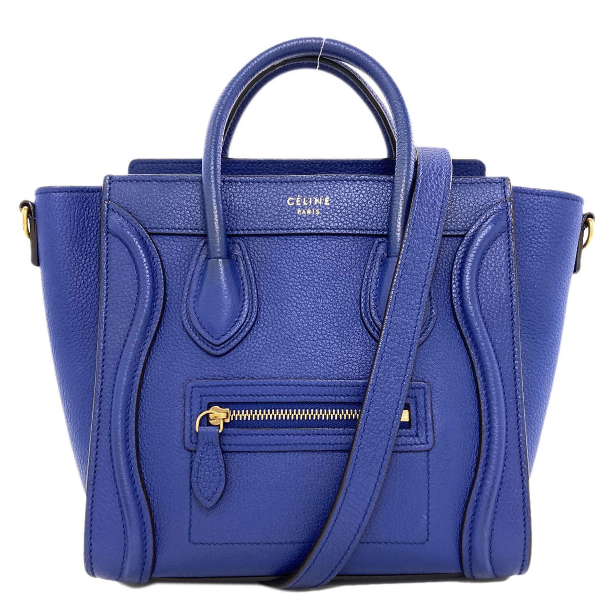 Celine Celine Luggage Nano 2-Way Handbag, Calfskin, Women's CELINE Size ONE SIZE - 1 Thumbnail