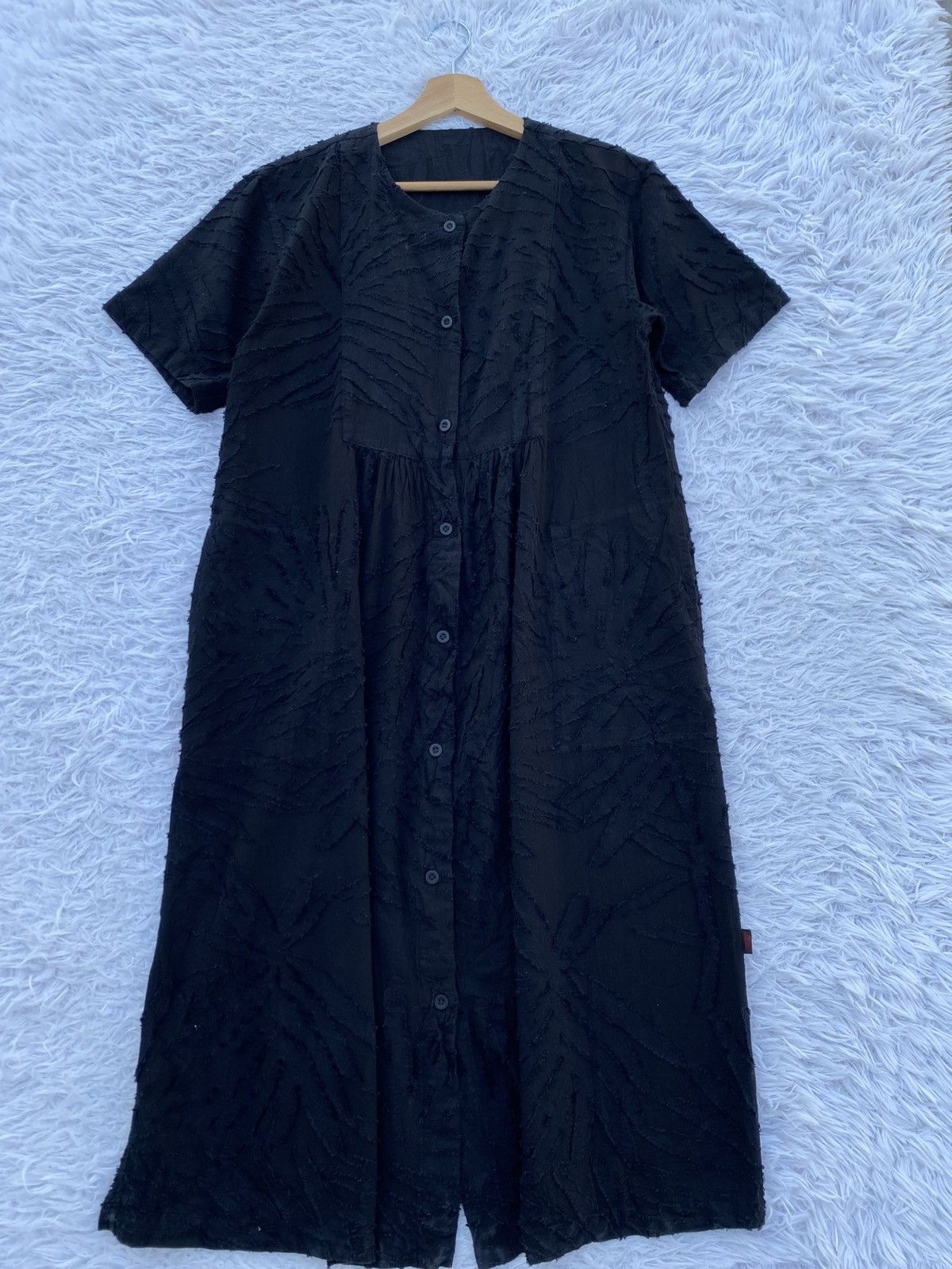 Issey Miyake Rare Haat by Issey Miyake Maxi Black Dress Size M / US 6-8 / IT 42-44 - 4 Thumbnail