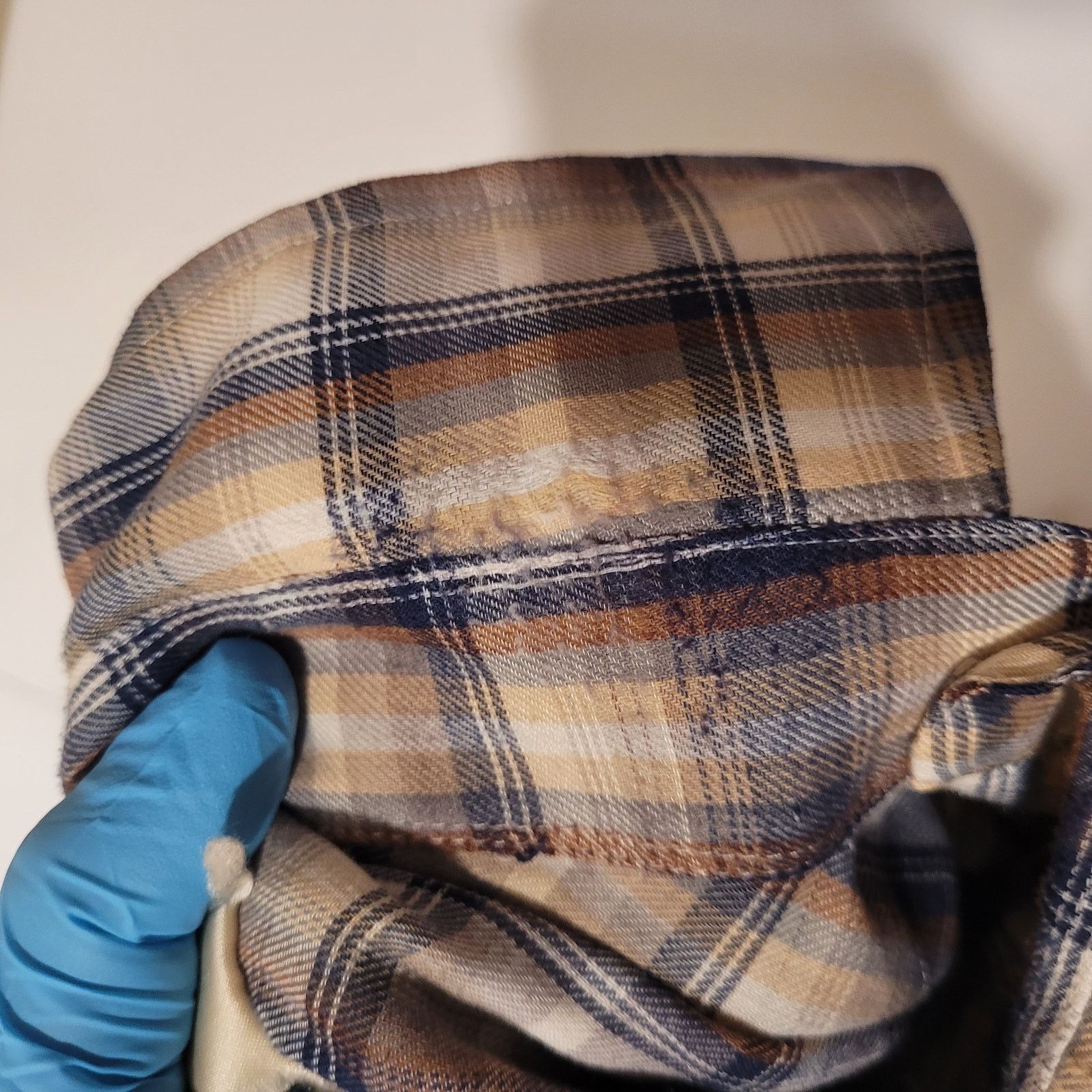 Vintage VTG 70s Campus Plaid Pearl Snap Western Shirt L 16 Cowboy Size US L / EU 52-54 / 3 - 4 Thumbnail