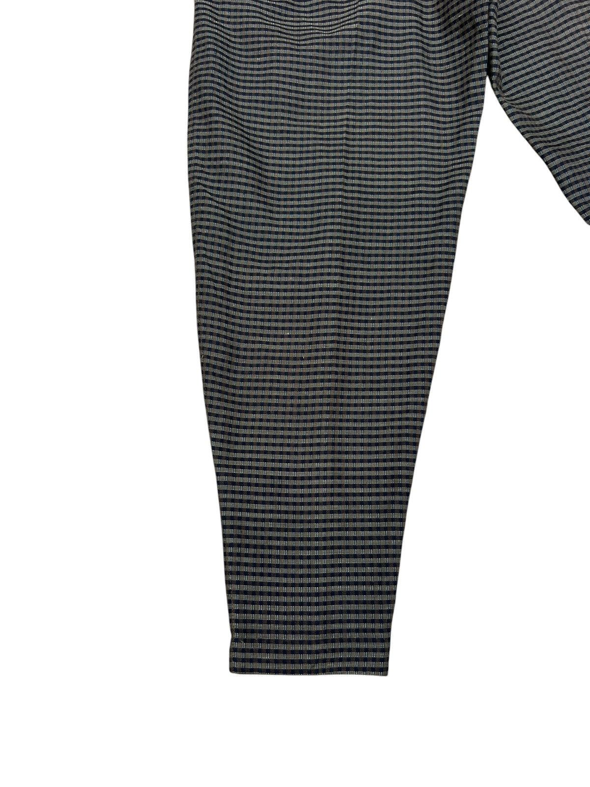 Matsuda 90s Nicole Stripe Linen Silk Jacquard Balloon Trouser Size US 29 - 17 Thumbnail