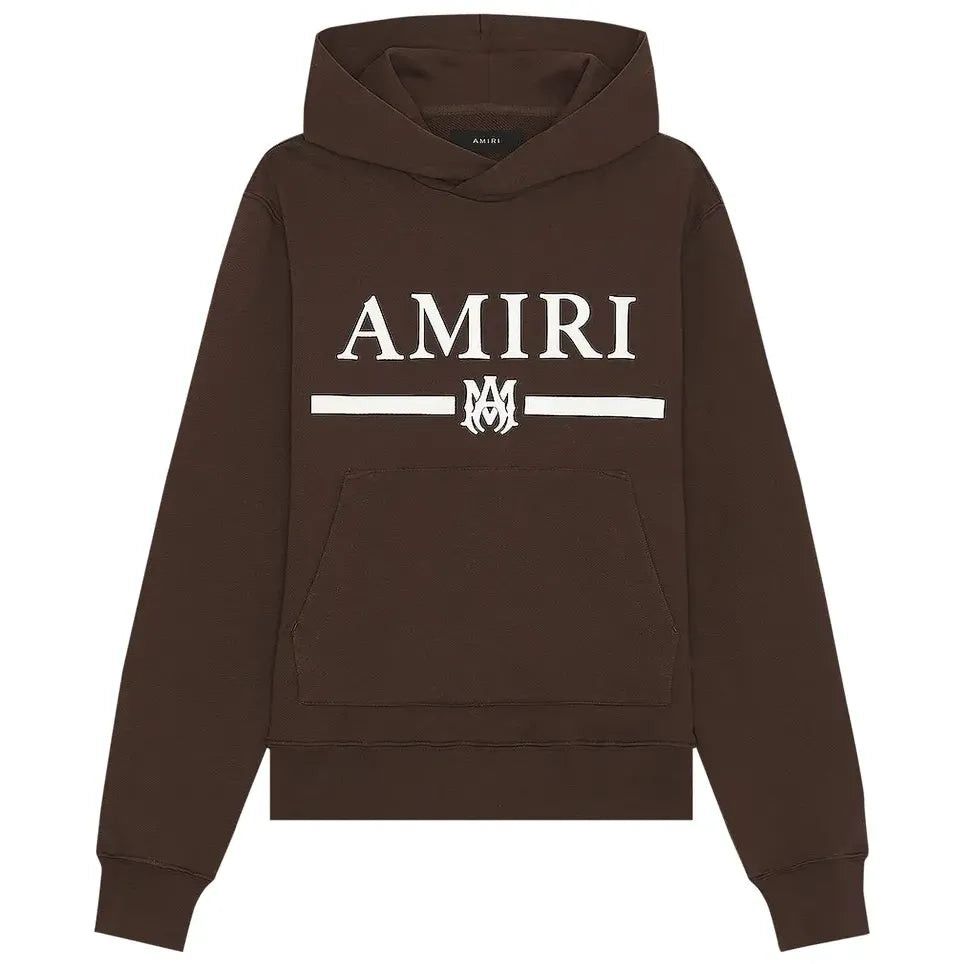 Amiri MA Bar Logo Hoodie Brown Size US XS / EU 42 / 0 - 1 Preview