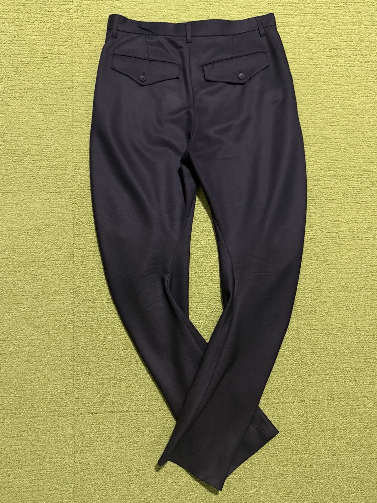Julius Julius Black Dimensional Wool Trouser Sz 3 Size US 32 / EU 48 - 10 Thumbnail