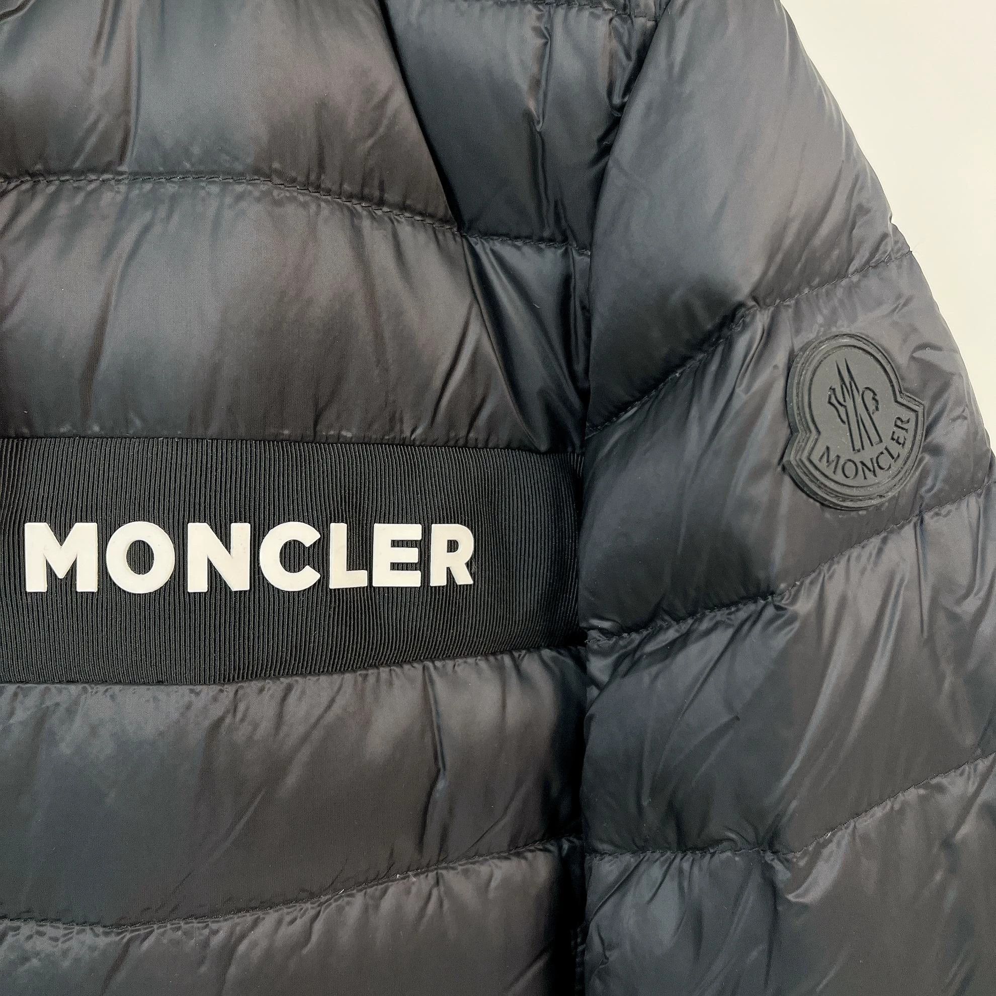 Moncler Moncler Black Down Jacket 14A 1592 Size US XXS / EU 40 - 5 Thumbnail