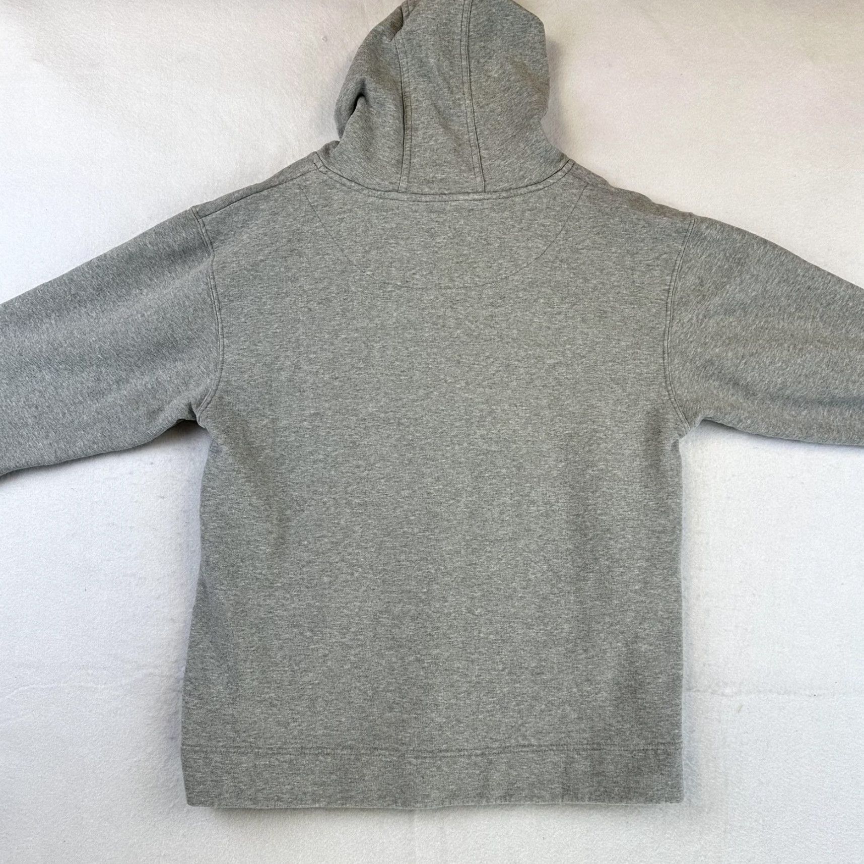 Vintage Marucci Hoodie Mens Medium Gray Pullover Kangaroo Pocket Logo Applique Athletic Size US M / EU 48-50 / 2 - 7 Thumbnail