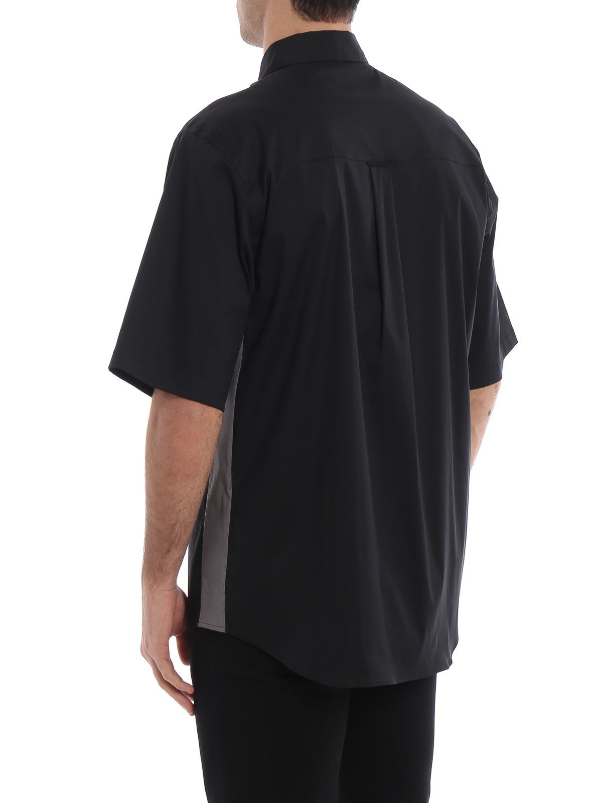 Prada 2018 PRADA Rubber Patch Logo Bowling Shirt Size US L / EU 52-54 / 3 - 4 Thumbnail