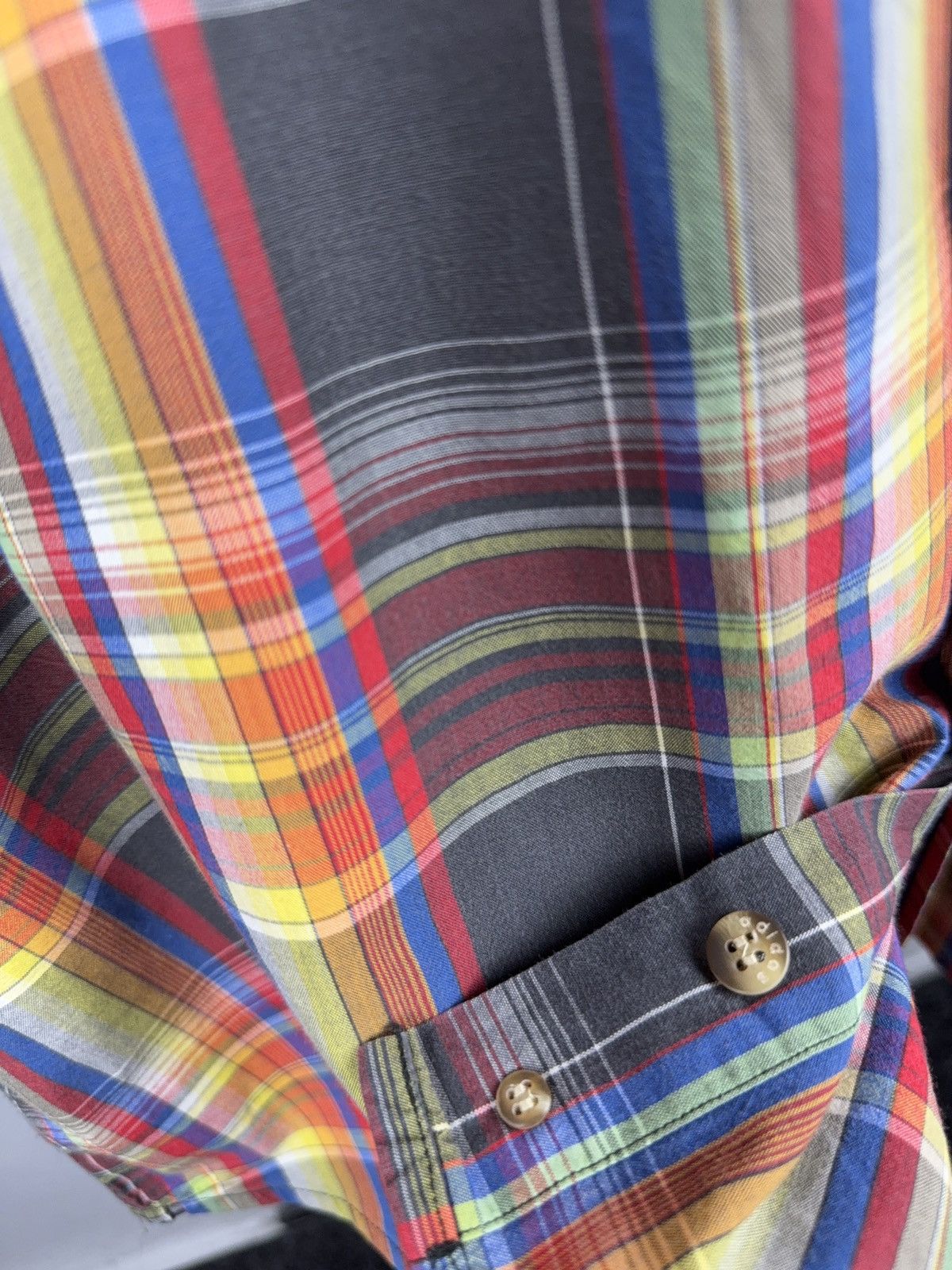 Adidas 00s Vintage Adidas Originals Madras Plaid Button Down Shirt Size US XL / EU 56 / 4 - 7 Thumbnail