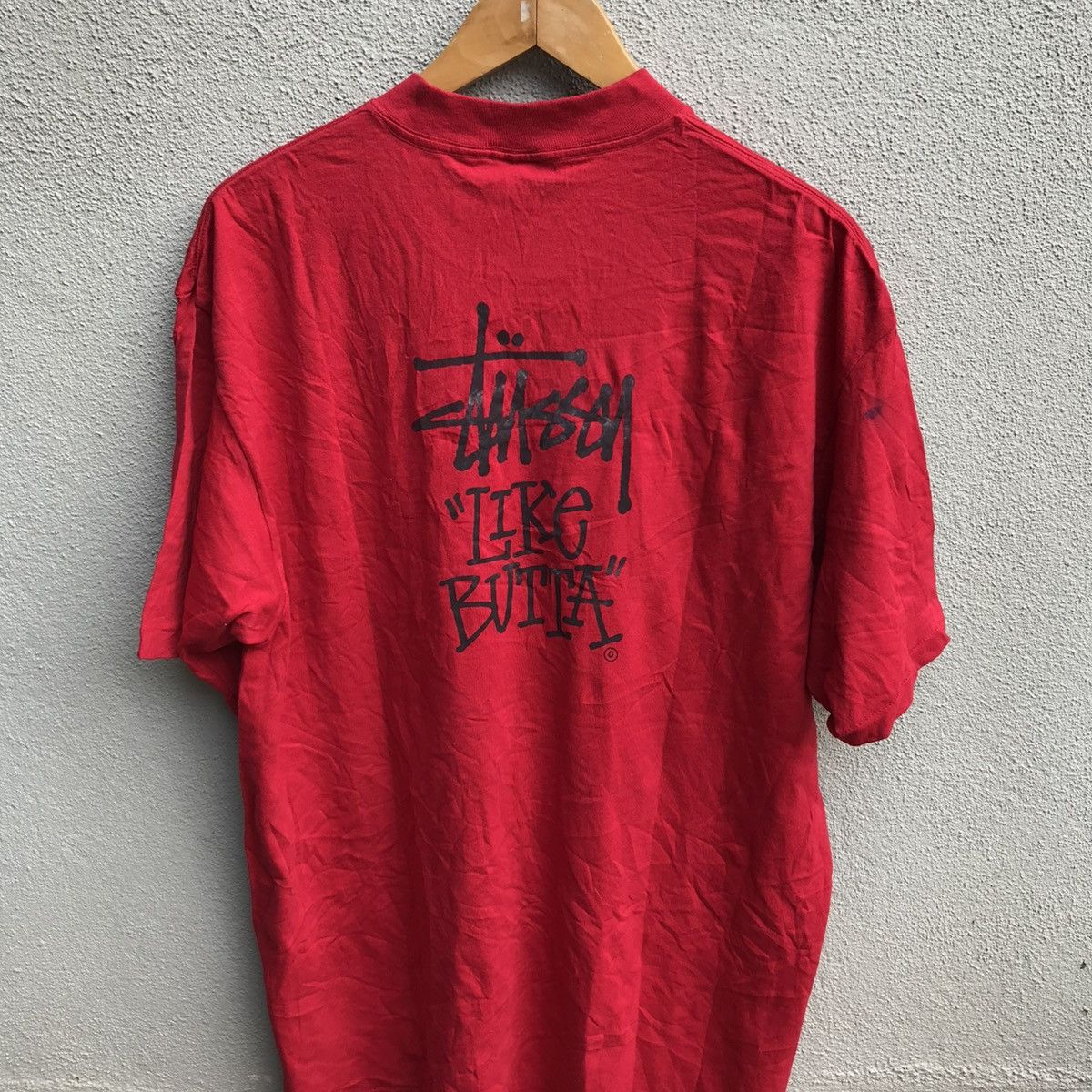 Stussy Vintage 80s STUSSY Like Butta tee usa Size US XL / EU 56 / 4 - 3 Thumbnail