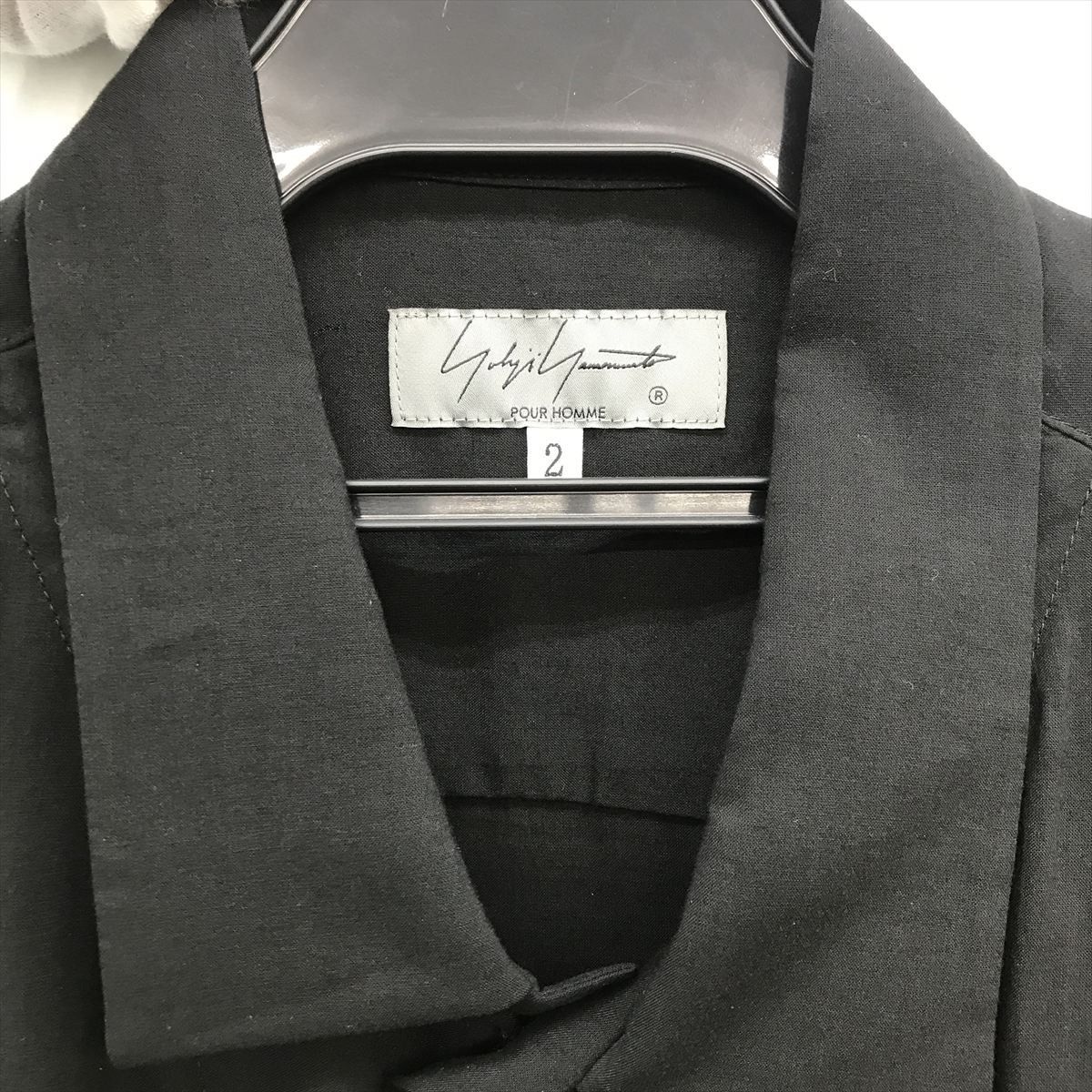 Yohji Yamamoto Yohji Yamamoto POUR HOMME 23SS/Sleeve patch blouse Size US M / EU 48-50 / 2 - 3 Thumbnail