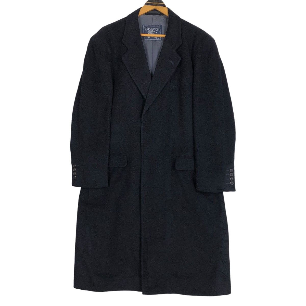 Burberry Vintage Burberrys Wool Cashmere Car Coat Size US L / EU 52-54 / 3 - 7 Thumbnail