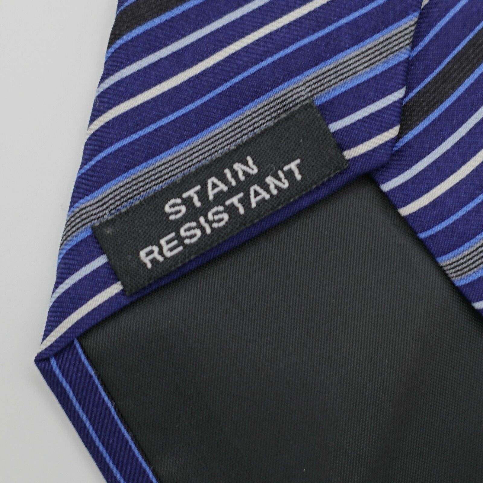Dockers Dockers Striped Blue Boys Stain Resistant Silk Tie Size ONE SIZE - 3 Thumbnail