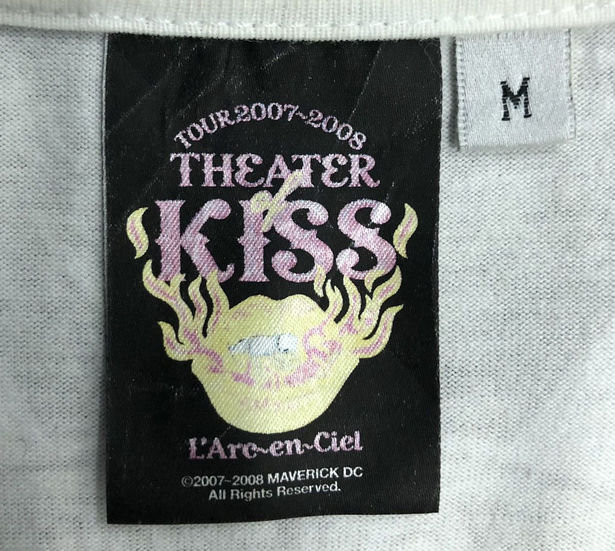 Band Tees Vintage P'UNK-EN-CIEL Tour 2007-2008 Theater Kiss T-Shirt Size US M / EU 48-50 / 2 - 8 Thumbnail