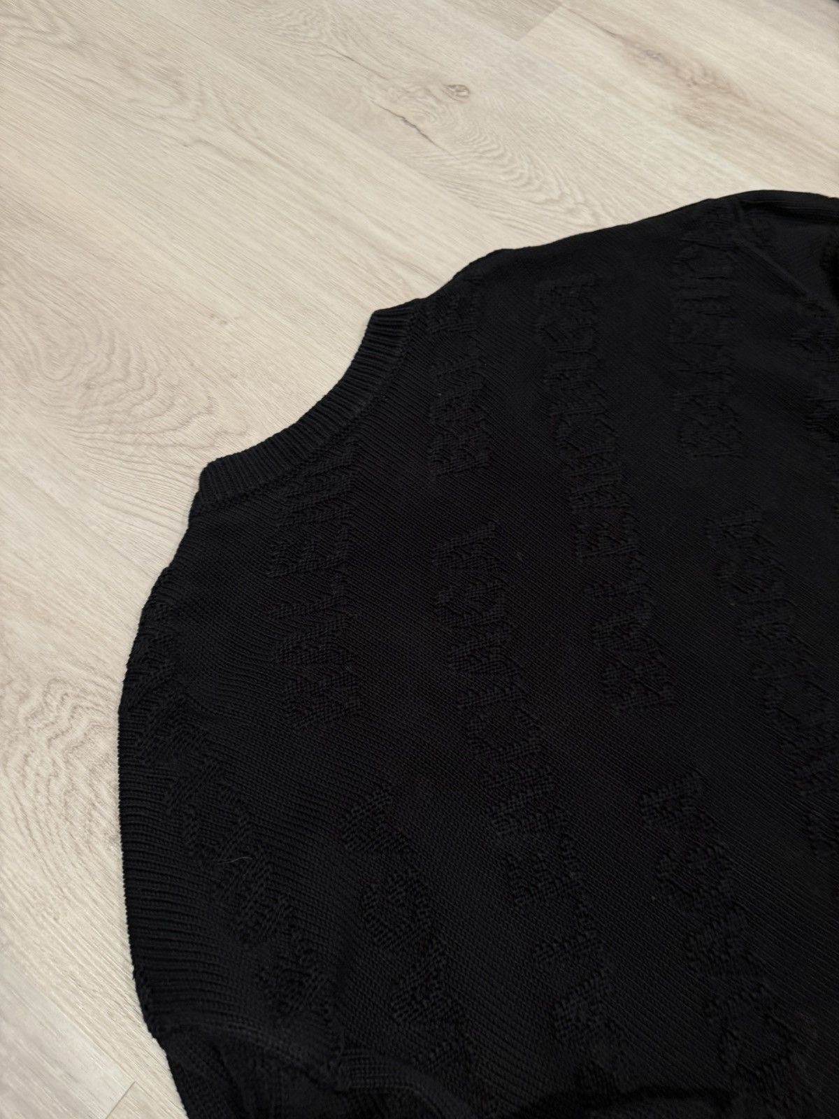 Balenciaga f/w 2021 monogram logo knit sweater!! Size US M / EU 48-50 / 2 - 5 Thumbnail