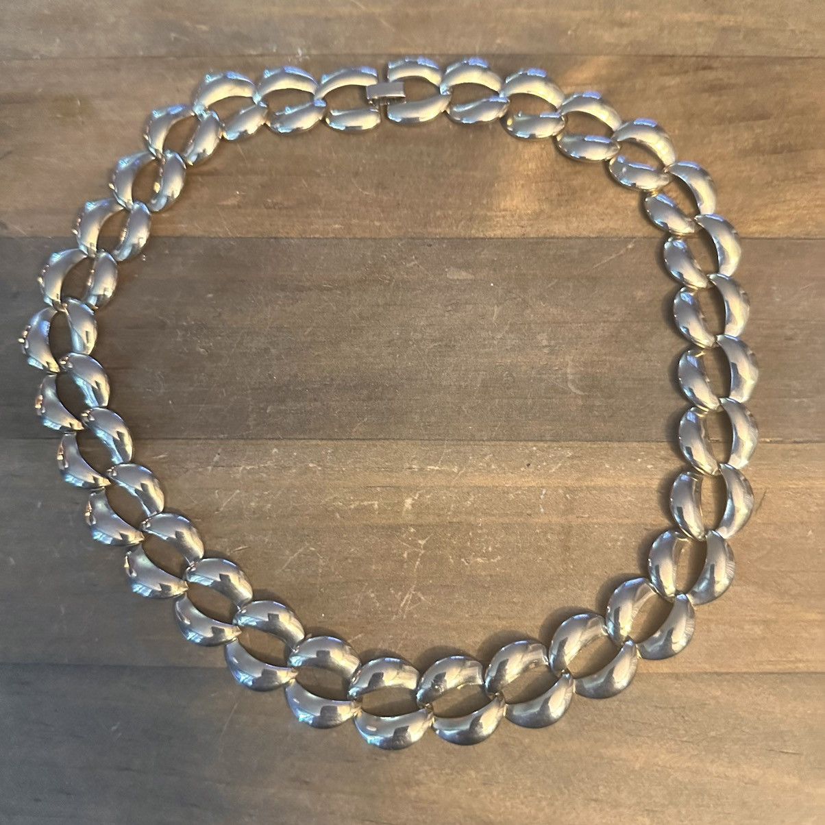 Vintage Vintage chunky link necklace Size ONE SIZE - 2 Thumbnail