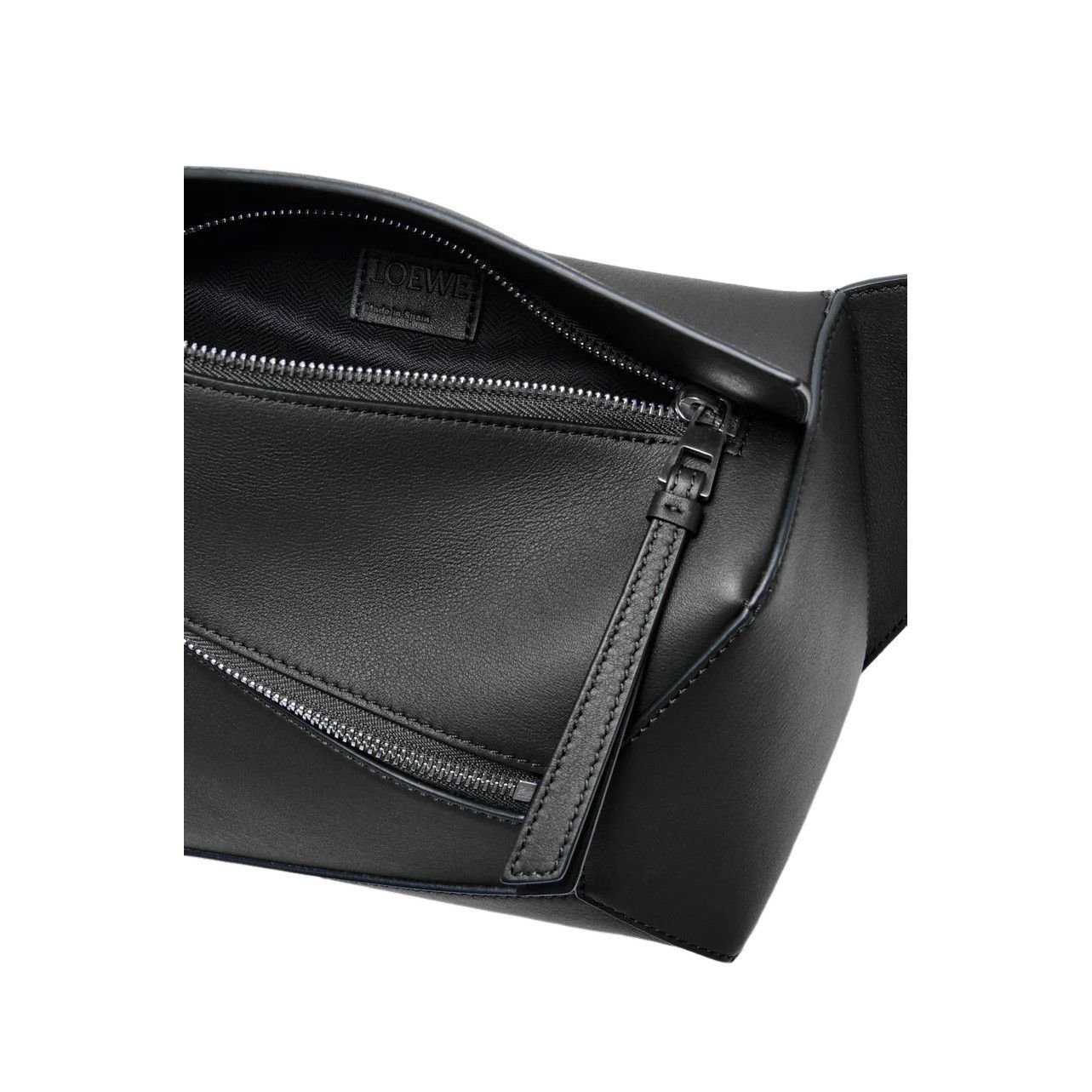 Loewe LOEWE Puzzle Small $2800 Black Leather Bumbag New & Authenti Size ONE SIZE - 4 Thumbnail