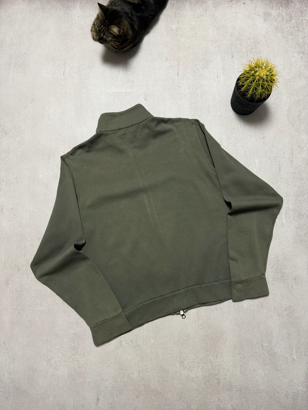 Polo Ralph Lauren × Vintage Vintage Polo Jeans Company Ralph Lauren Sweatshirt Zip Baggy Size US L / EU 52-54 / 3 - 11 Thumbnail