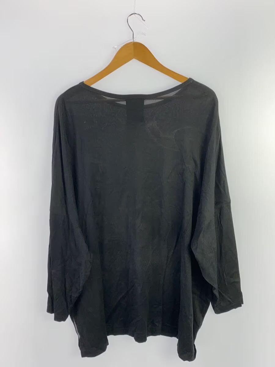Yohji Yamamoto BLACK Scandal Yohji Yamamoto long sleeve t-shirt Size US M / EU 48-50 / 2 - 2 Thumbnail