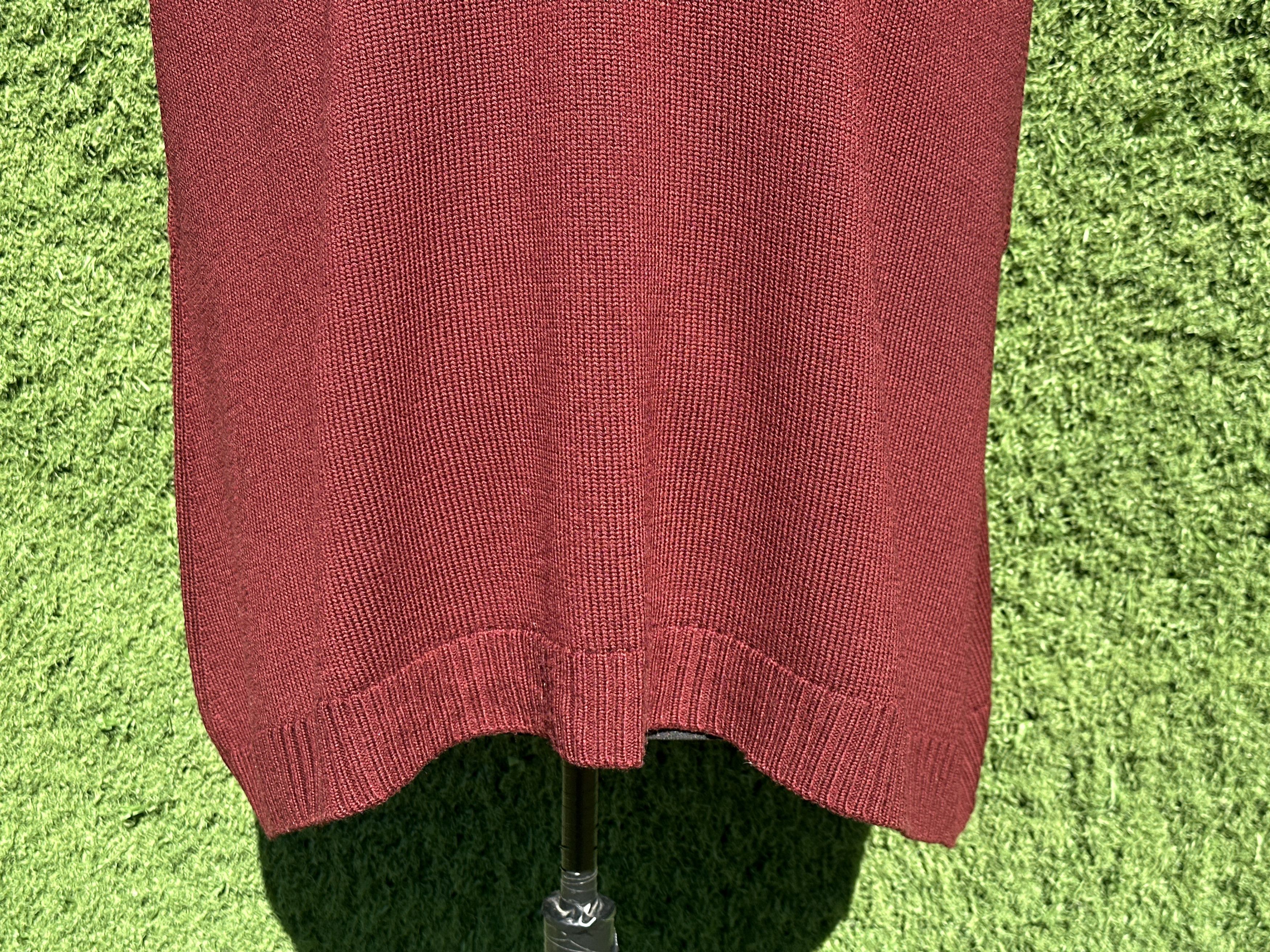 eskandar Eskandar 100% Merino Wool Oversized A-Shape Vest One Size Size ONE SIZE - 11 Thumbnail