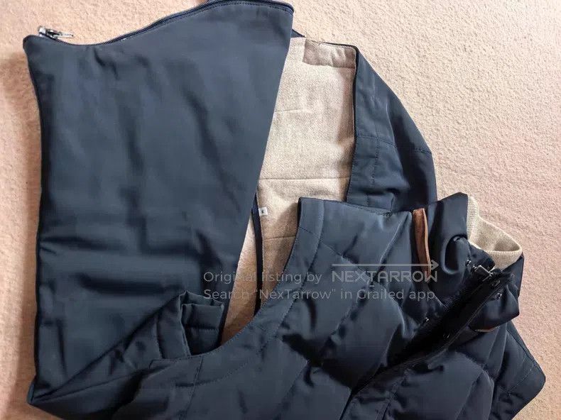Loro Piana Loro Piana Men's Super Wool Detachable Down Jacket Size US M / EU 48-50 / 2 - 6 Thumbnail