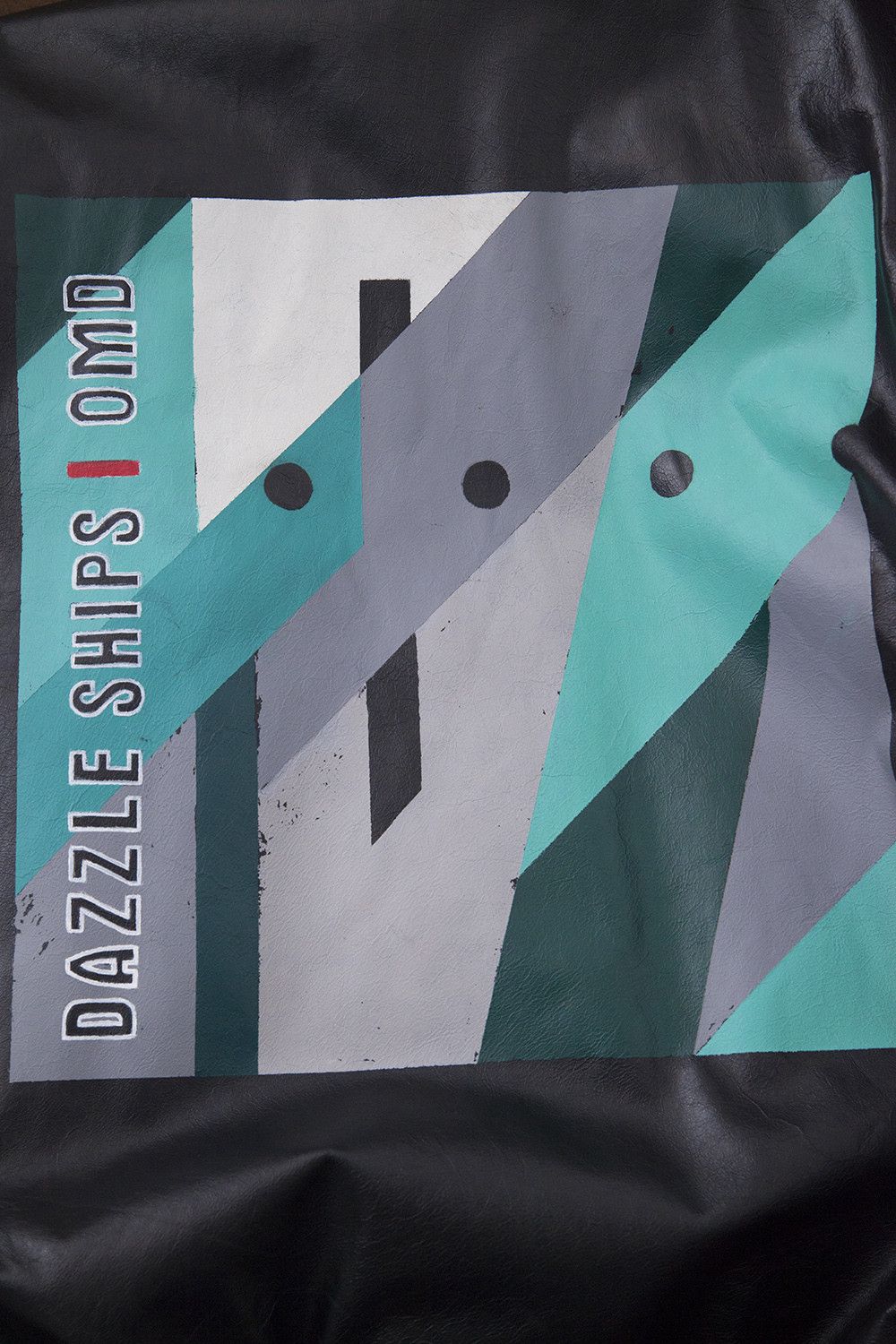 Raf Simons AW03 Dazzle Ships | OMD leather jacket Size US M / EU 48-50 / 2 - 5 Thumbnail